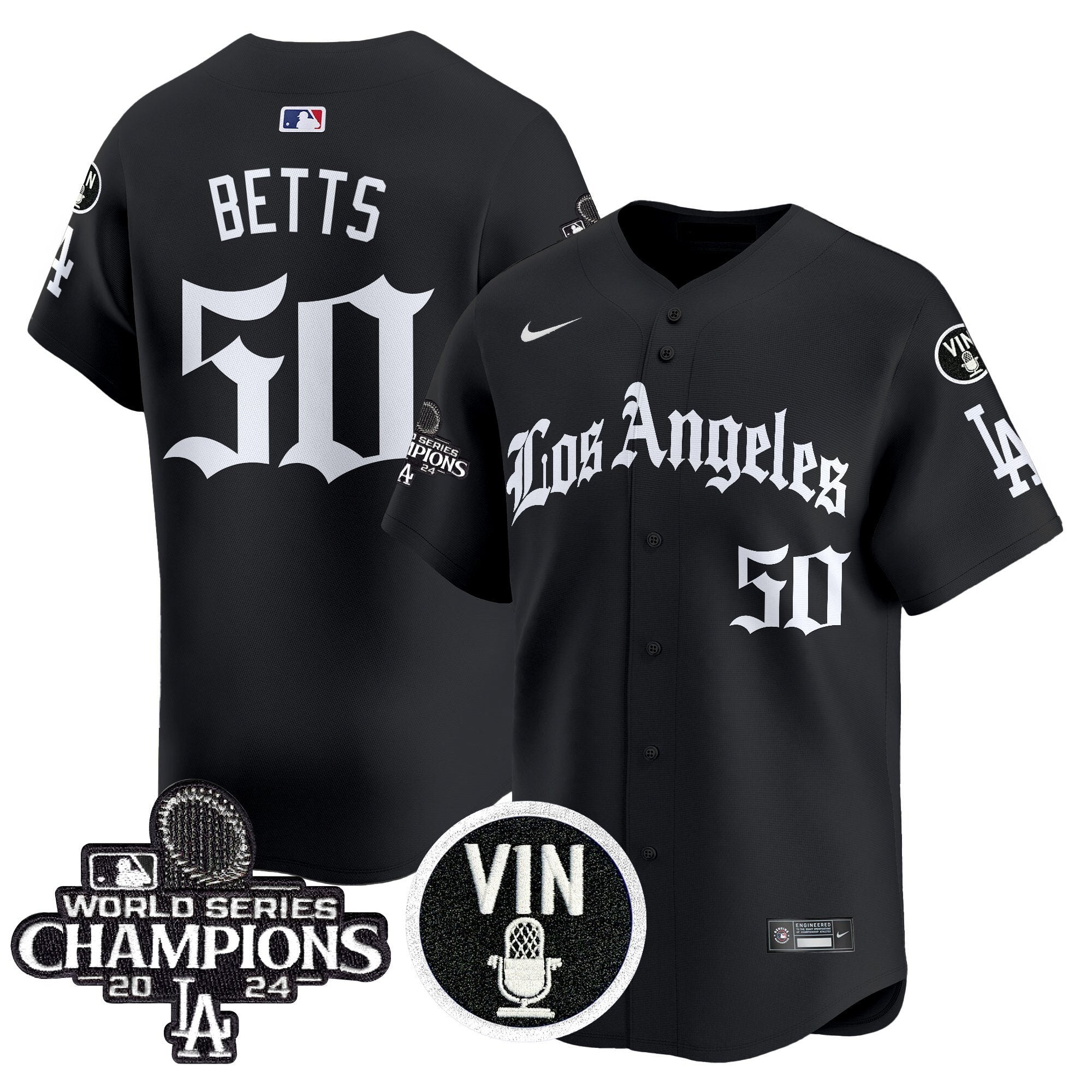 Men’s 2025 LA Gothic Style Vapor Premier Limited Jersey