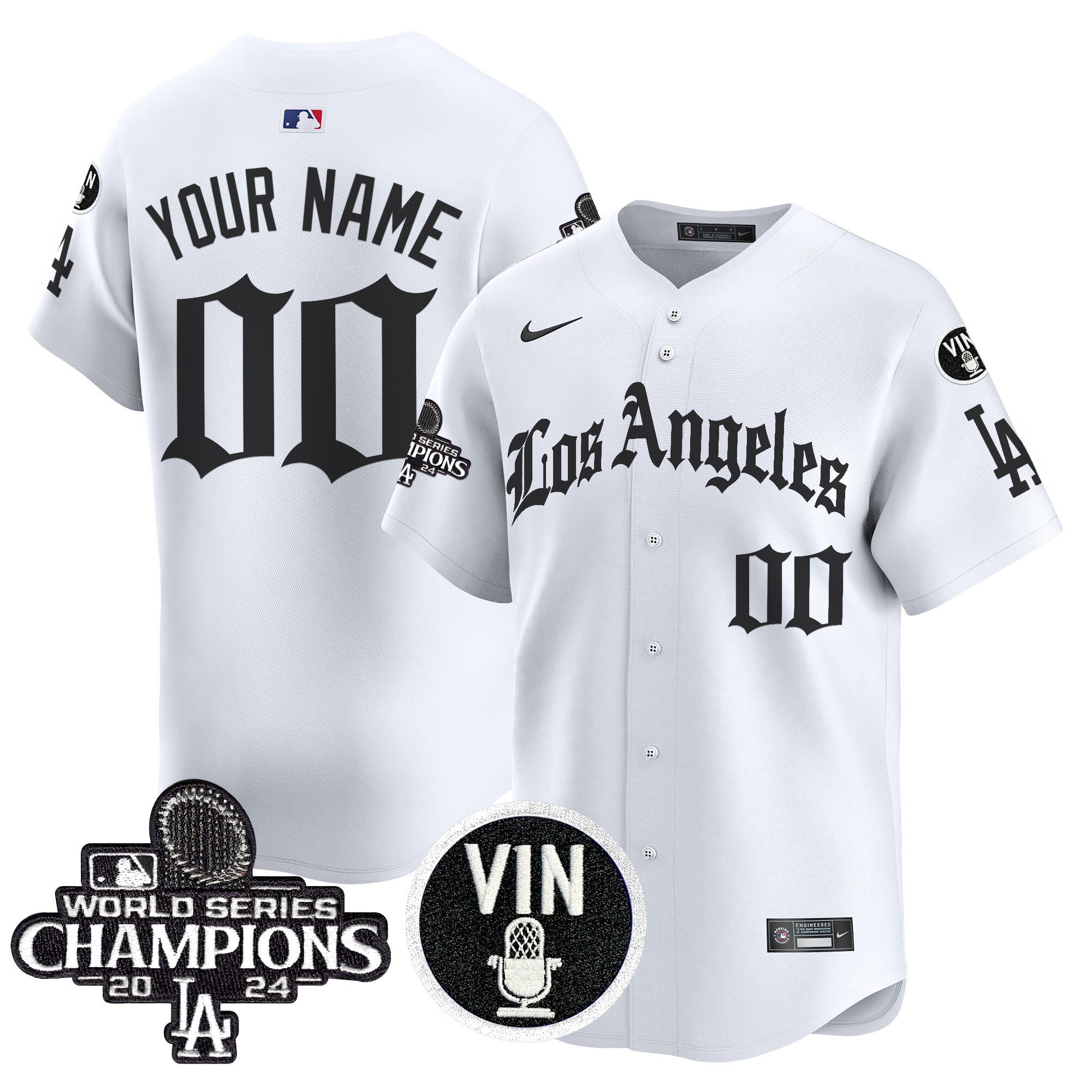 2025 LA Gothic Style Vapor Premier Limited Custom Jersey