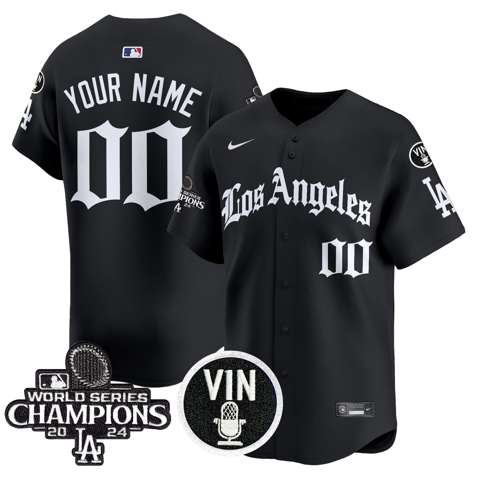 2025 LA Gothic Style Vapor Premier Limited Custom Jersey