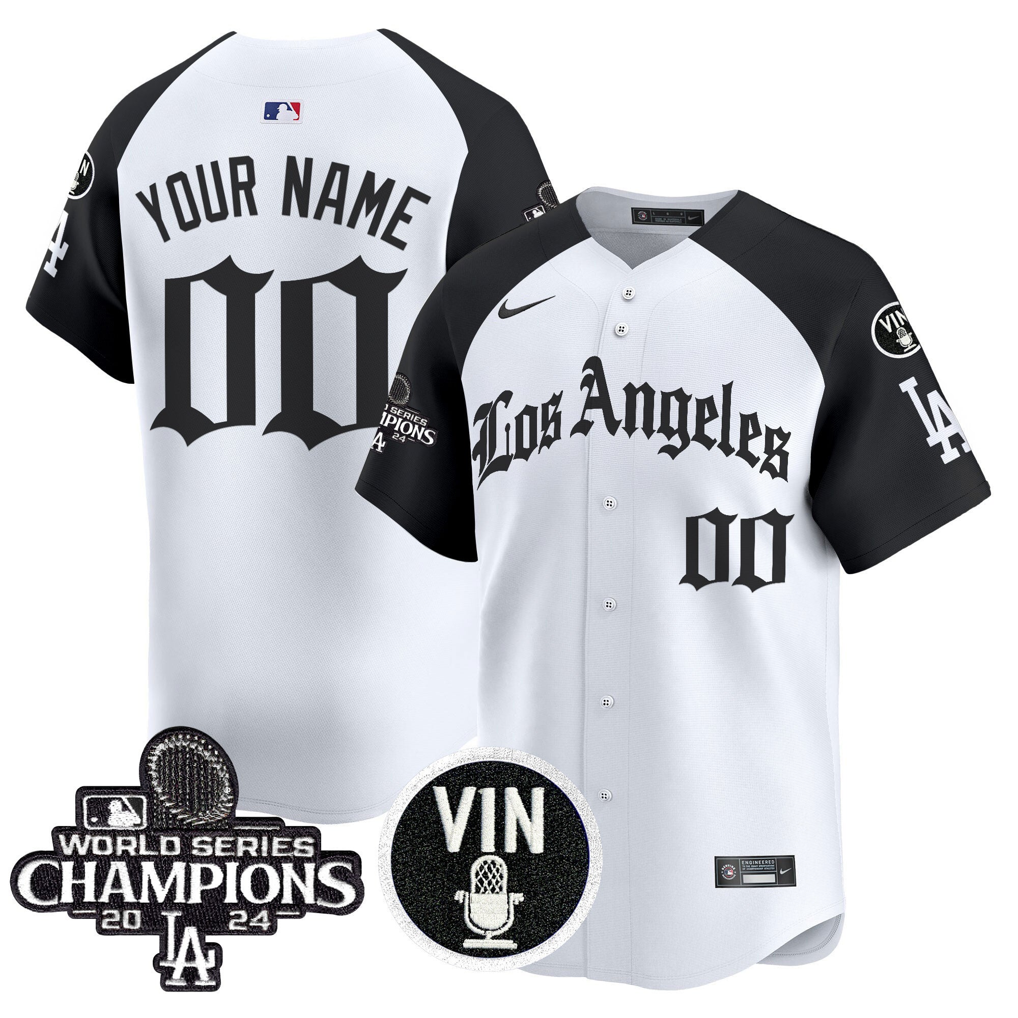 2025 LA Gothic Style Vapor Premier Limited Custom Jersey