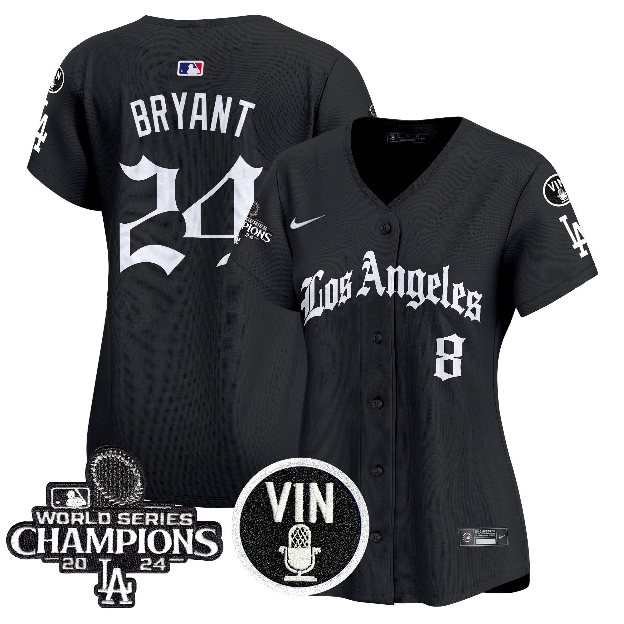 Women’s 2025 LA Gothic Style Vapor Premier Limited Jersey