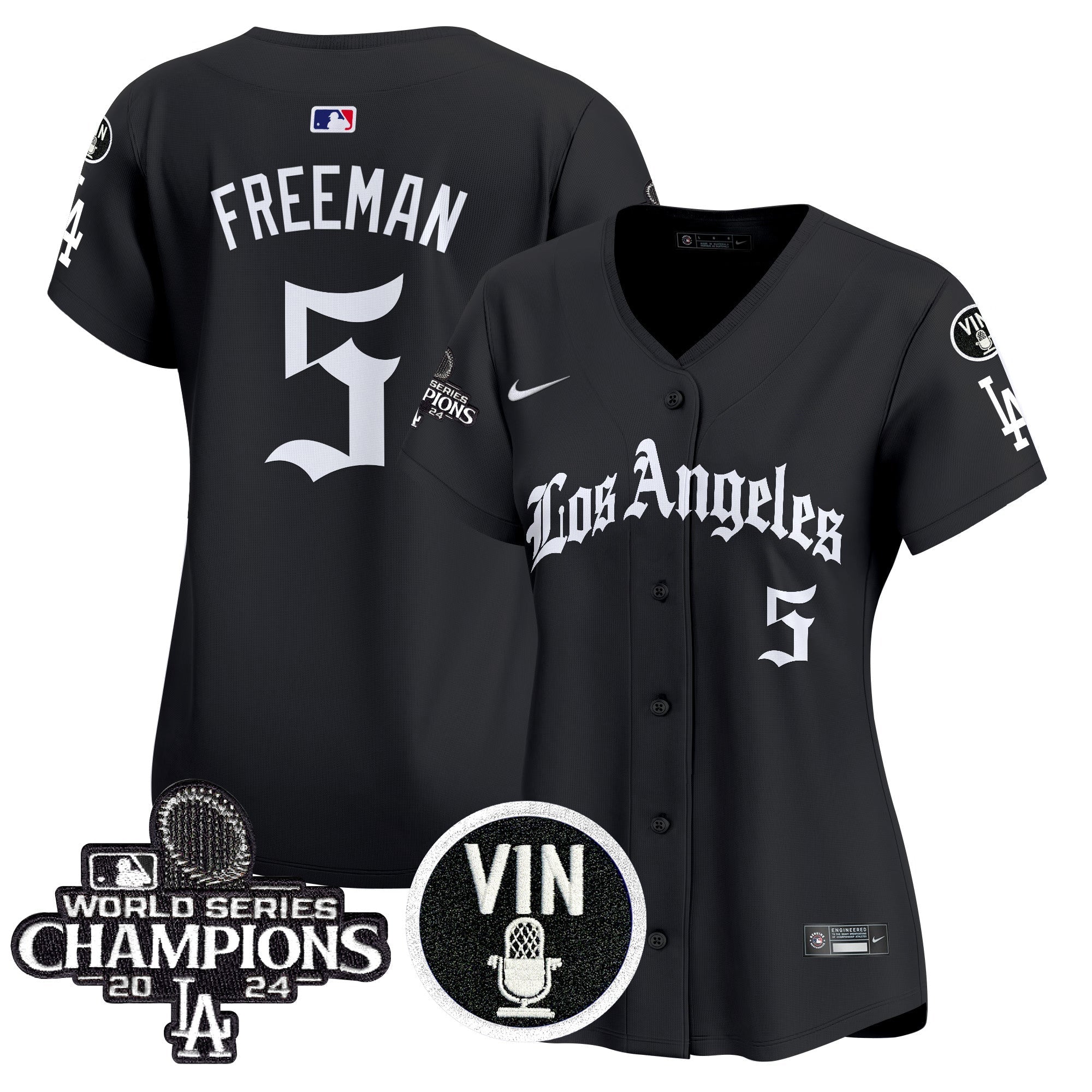 Women’s 2025 LA Gothic Style Vapor Premier Limited Jersey