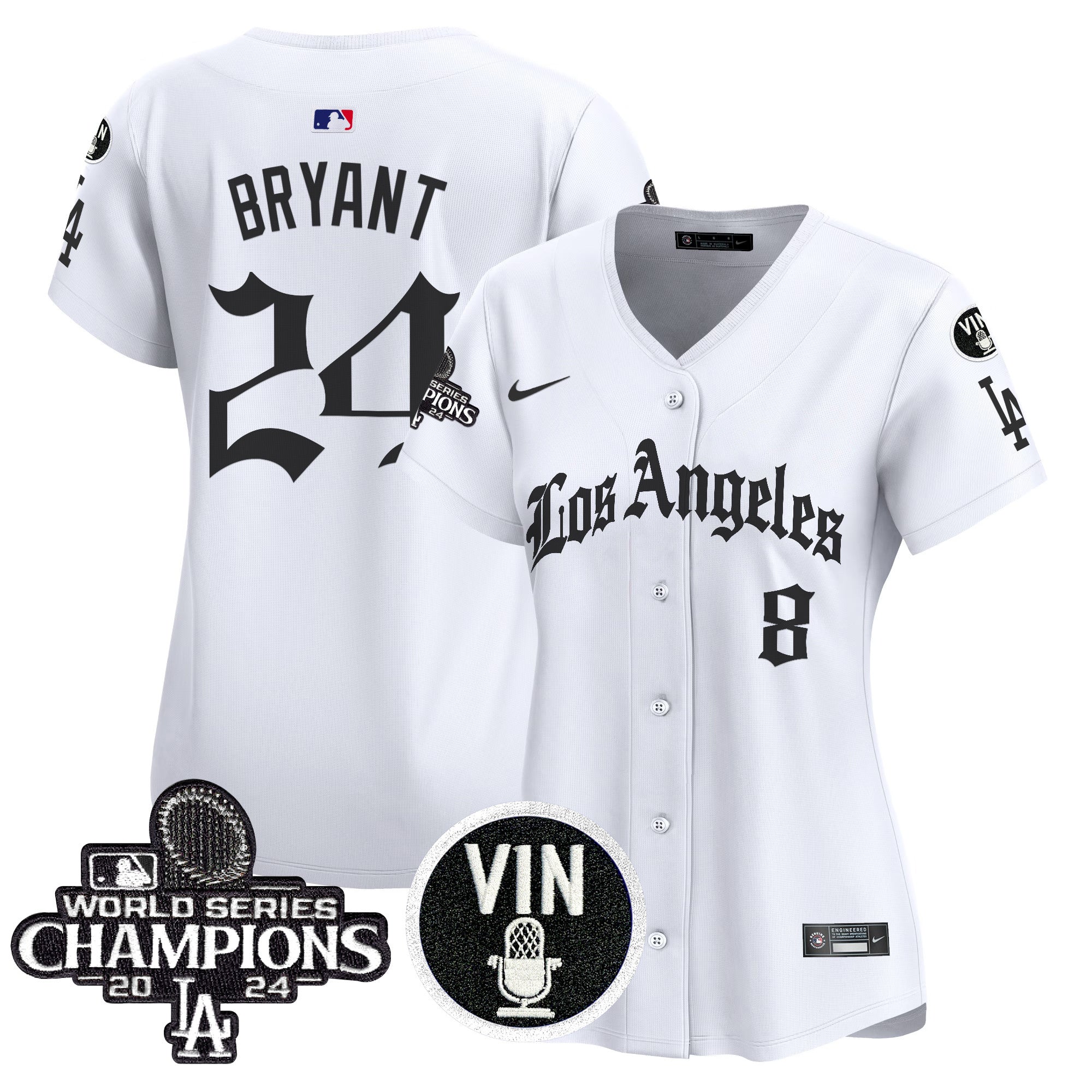 Women’s 2025 LA Gothic Style Vapor Premier Limited Jersey