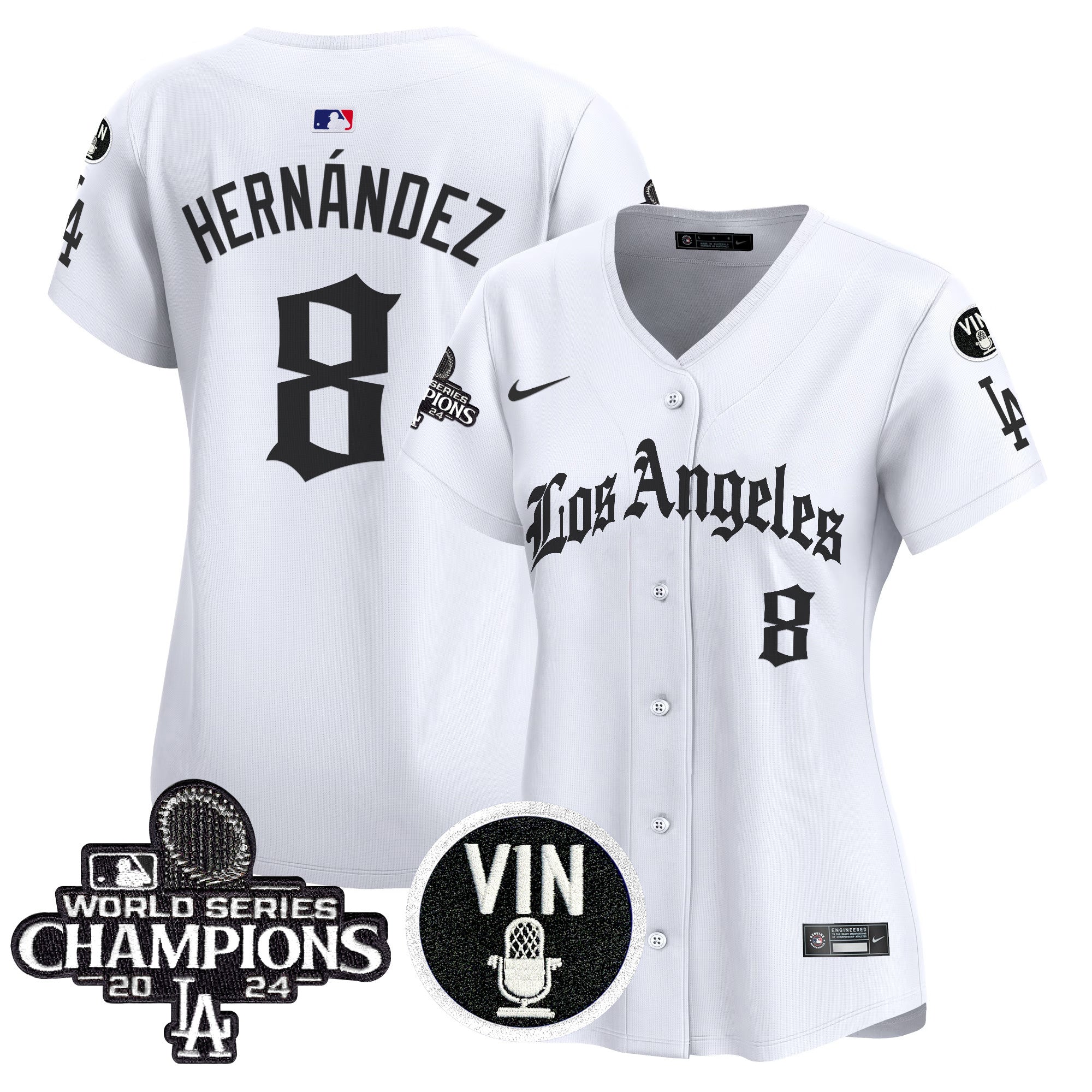 Women’s 2025 LA Gothic Style Vapor Premier Limited Jersey