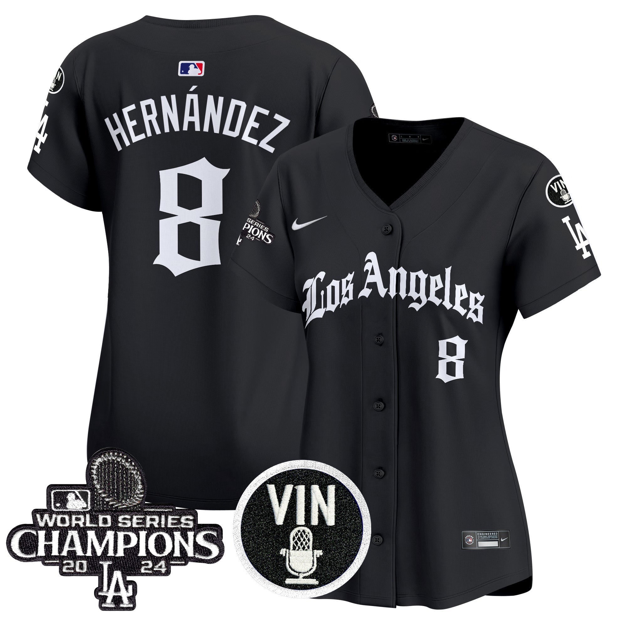 Women’s 2025 LA Gothic Style Vapor Premier Limited Jersey