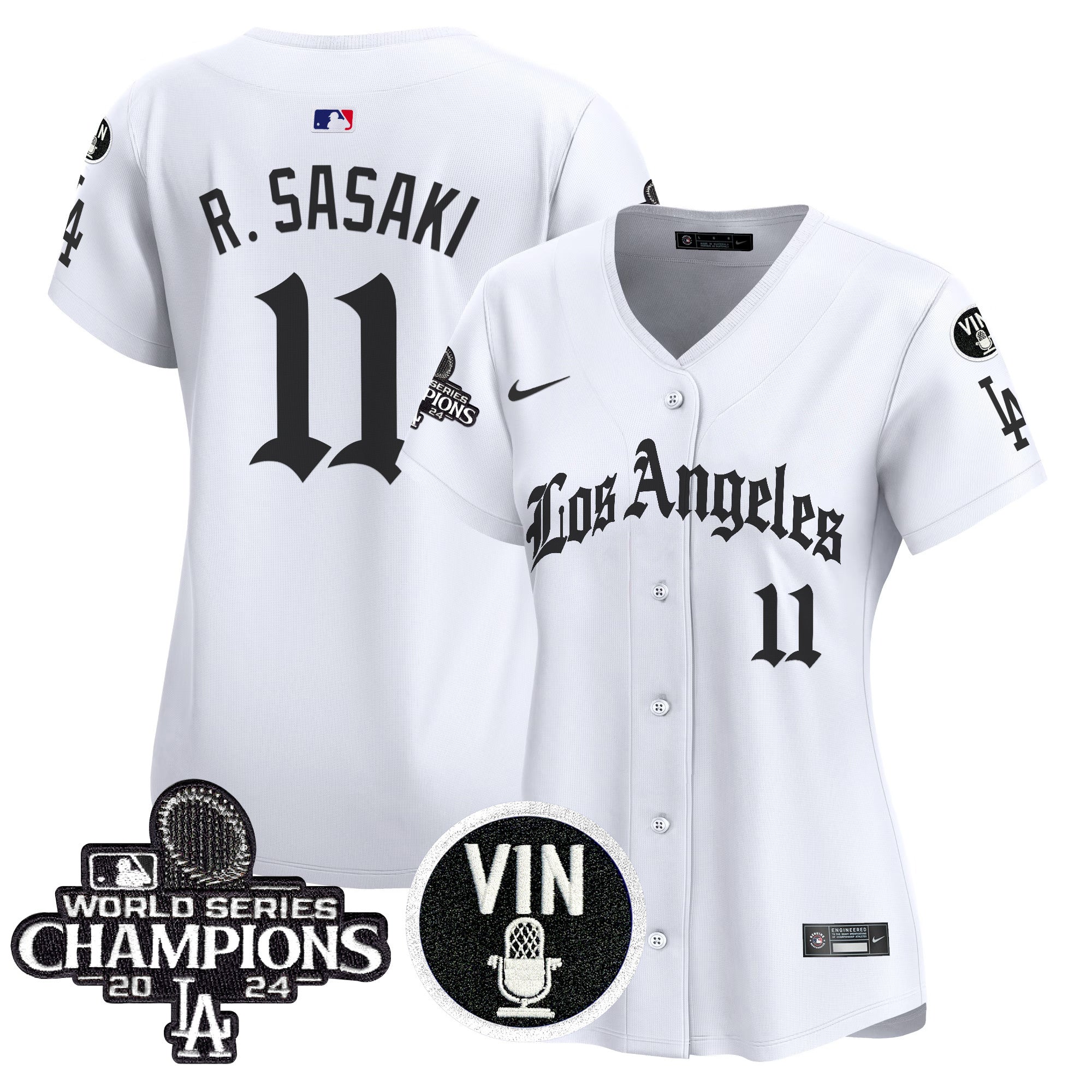 Women’s 2025 LA Gothic Style Vapor Premier Limited Jersey