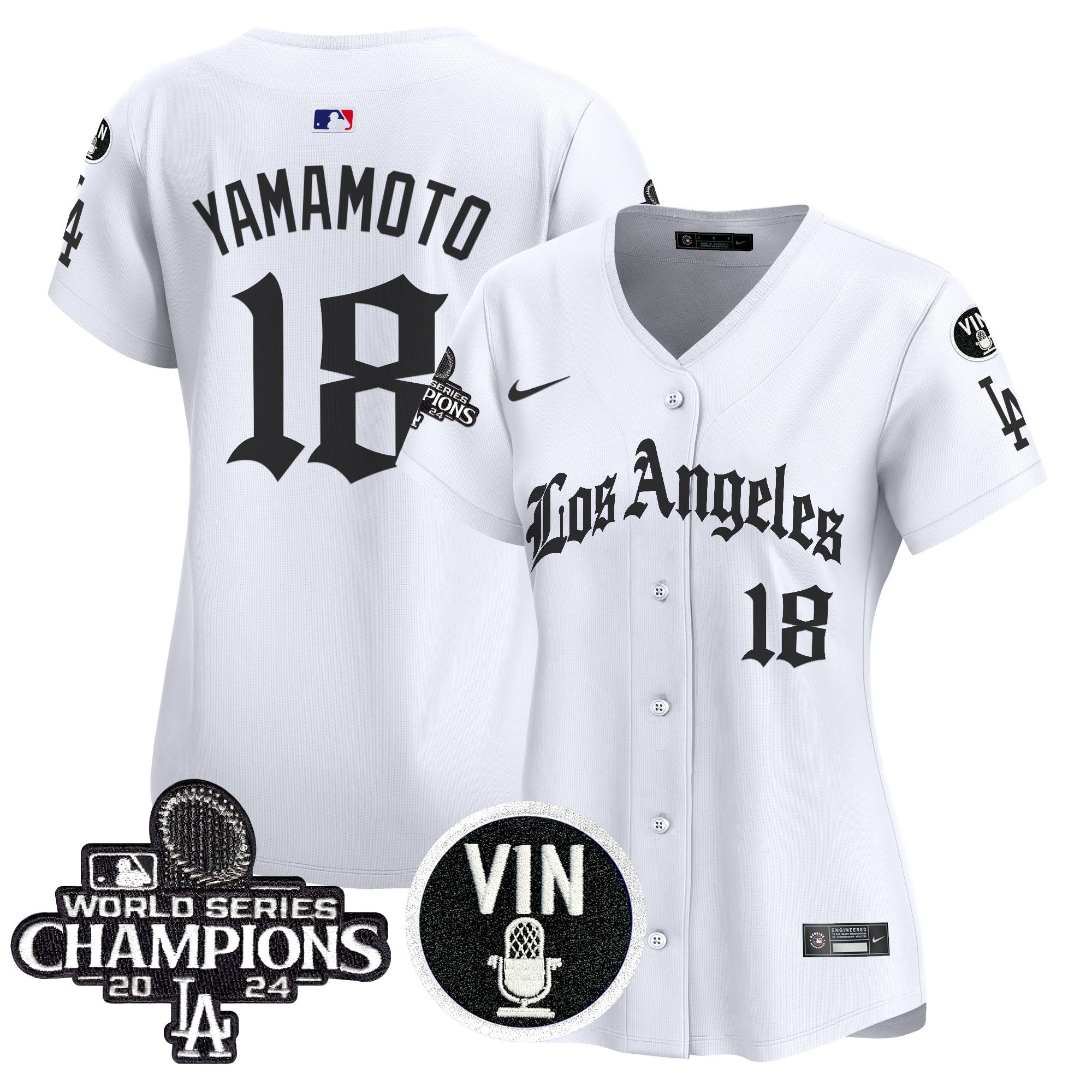 Women’s 2025 LA Gothic Style Vapor Premier Limited Jersey