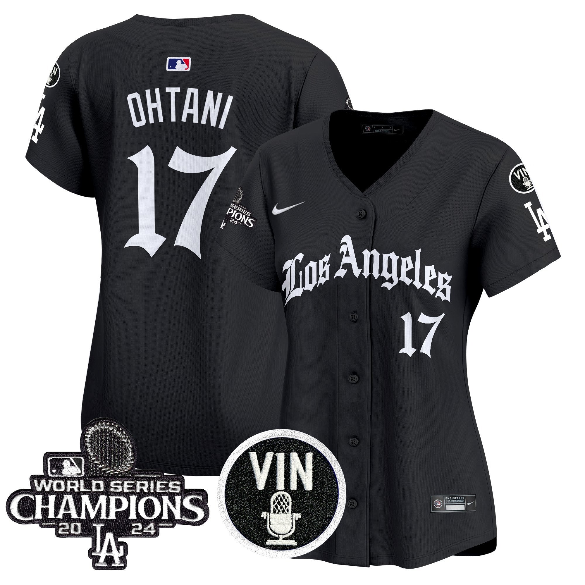 Women’s 2025 LA Gothic Style Vapor Premier Limited Jersey