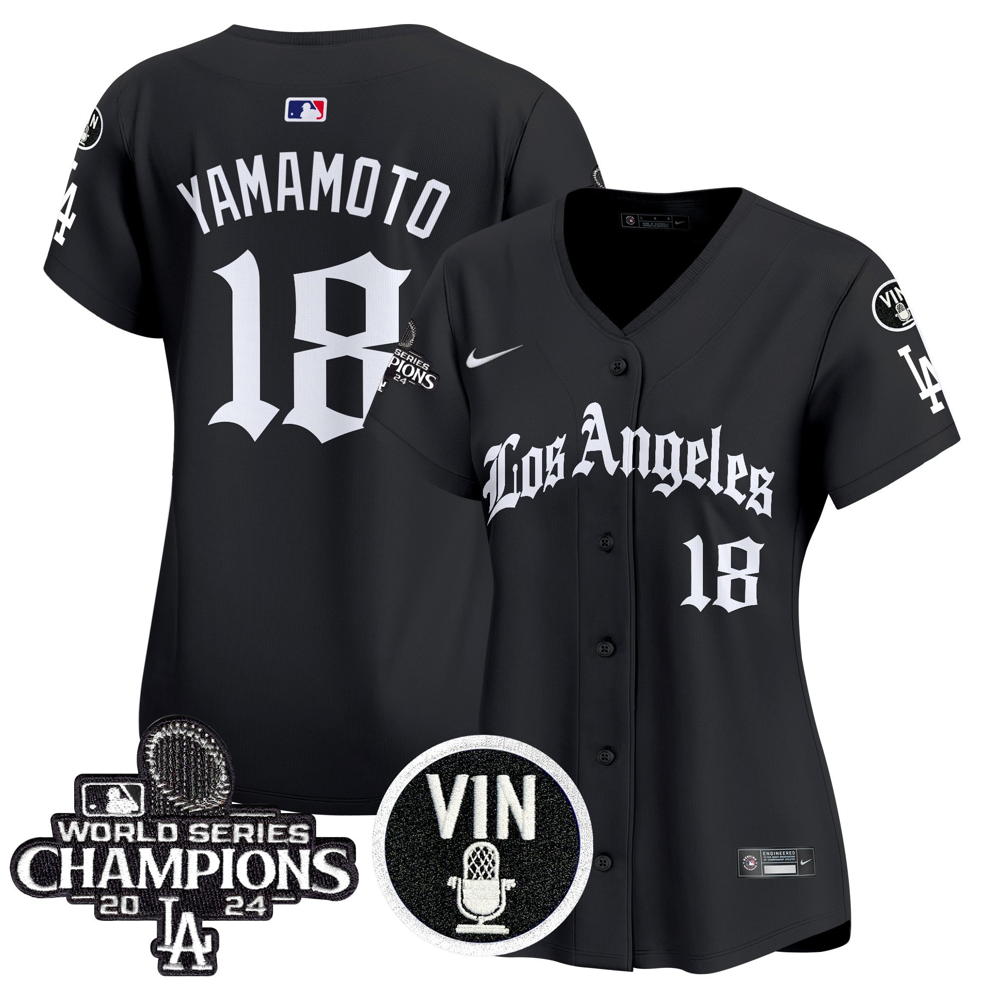 Women’s 2025 LA Gothic Style Vapor Premier Limited Jersey