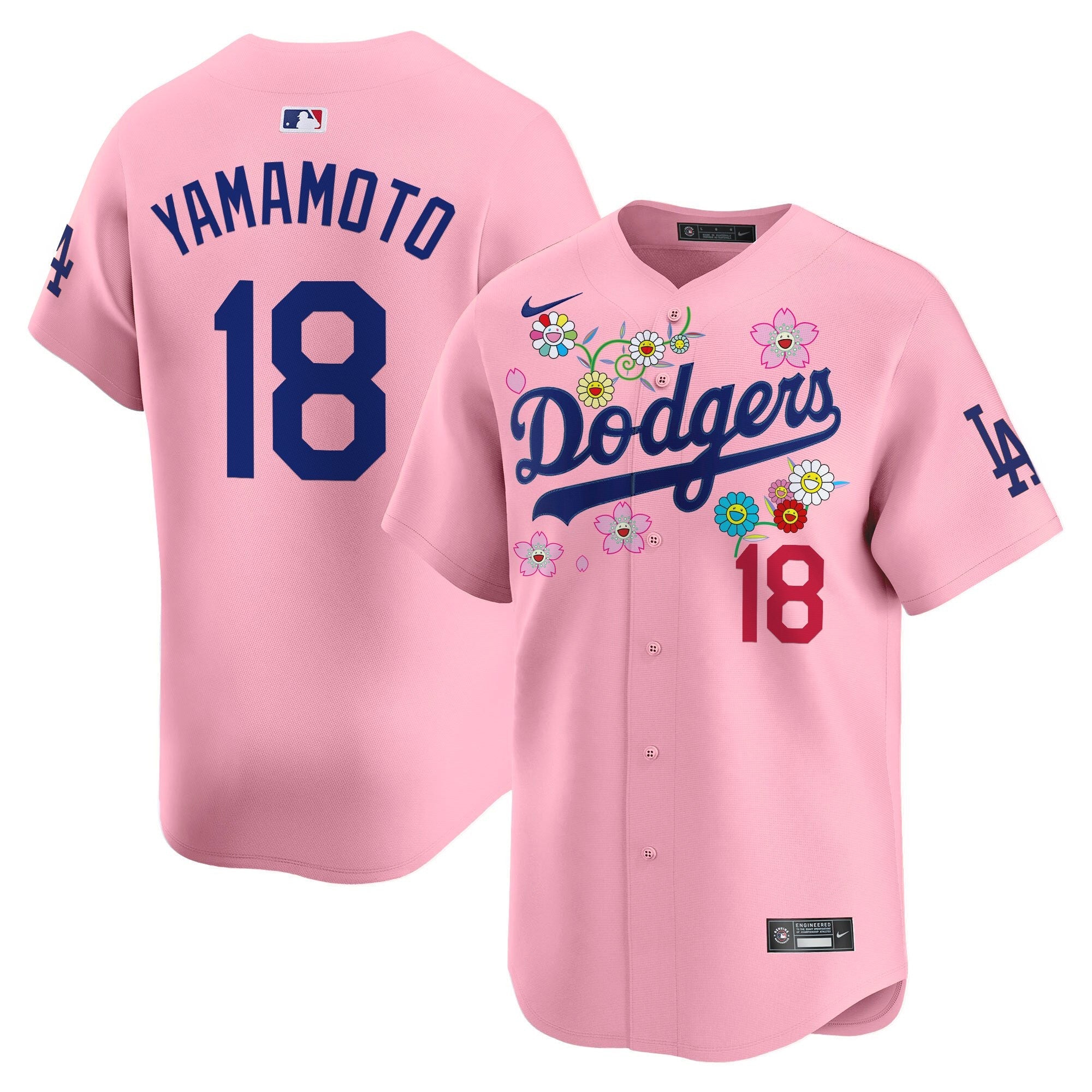 Men’s x Takashi Murakami 2025 Vapor Premier Limited Jersey – Stitched