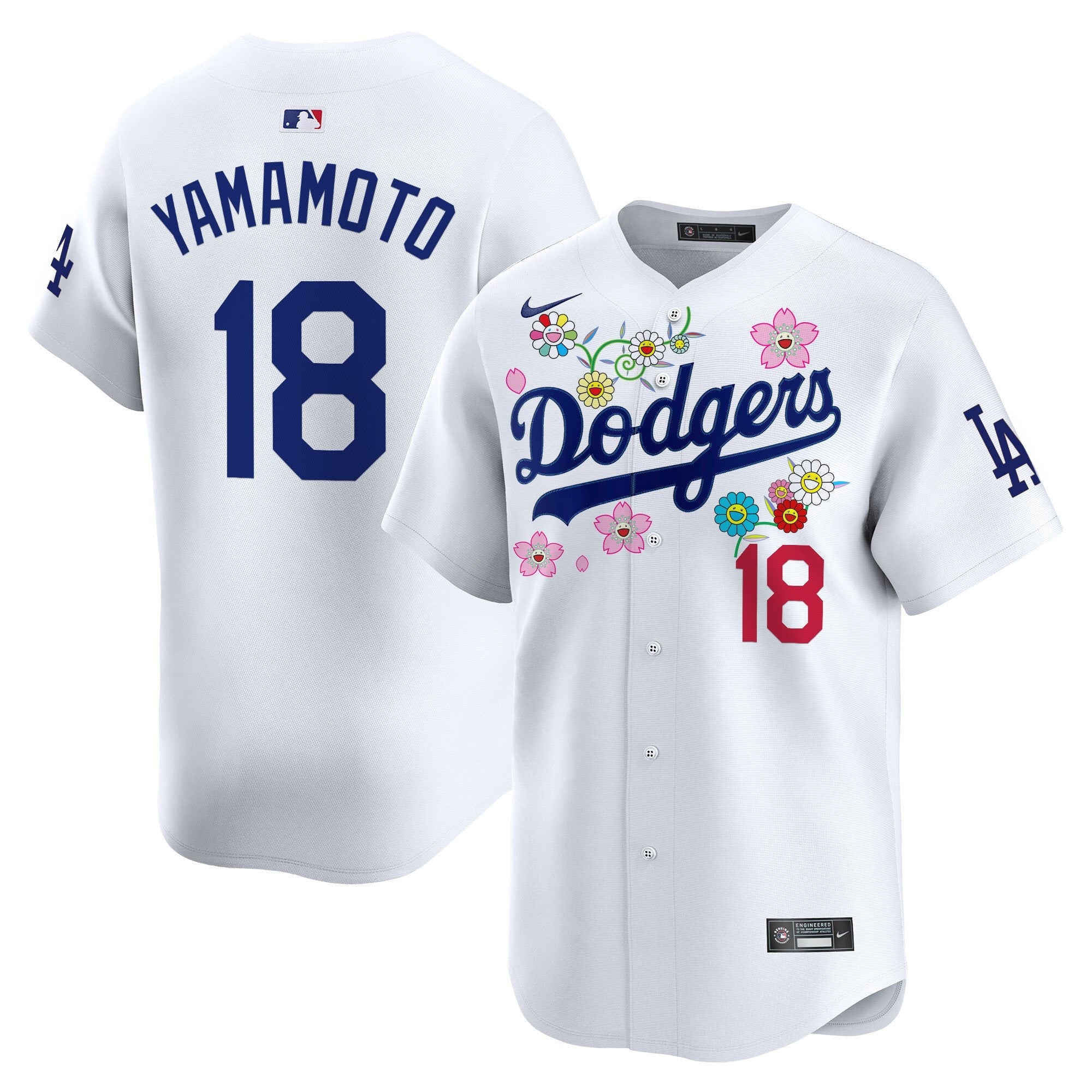 Men’s x Takashi Murakami 2025 Vapor Premier Limited Jersey – Stitched