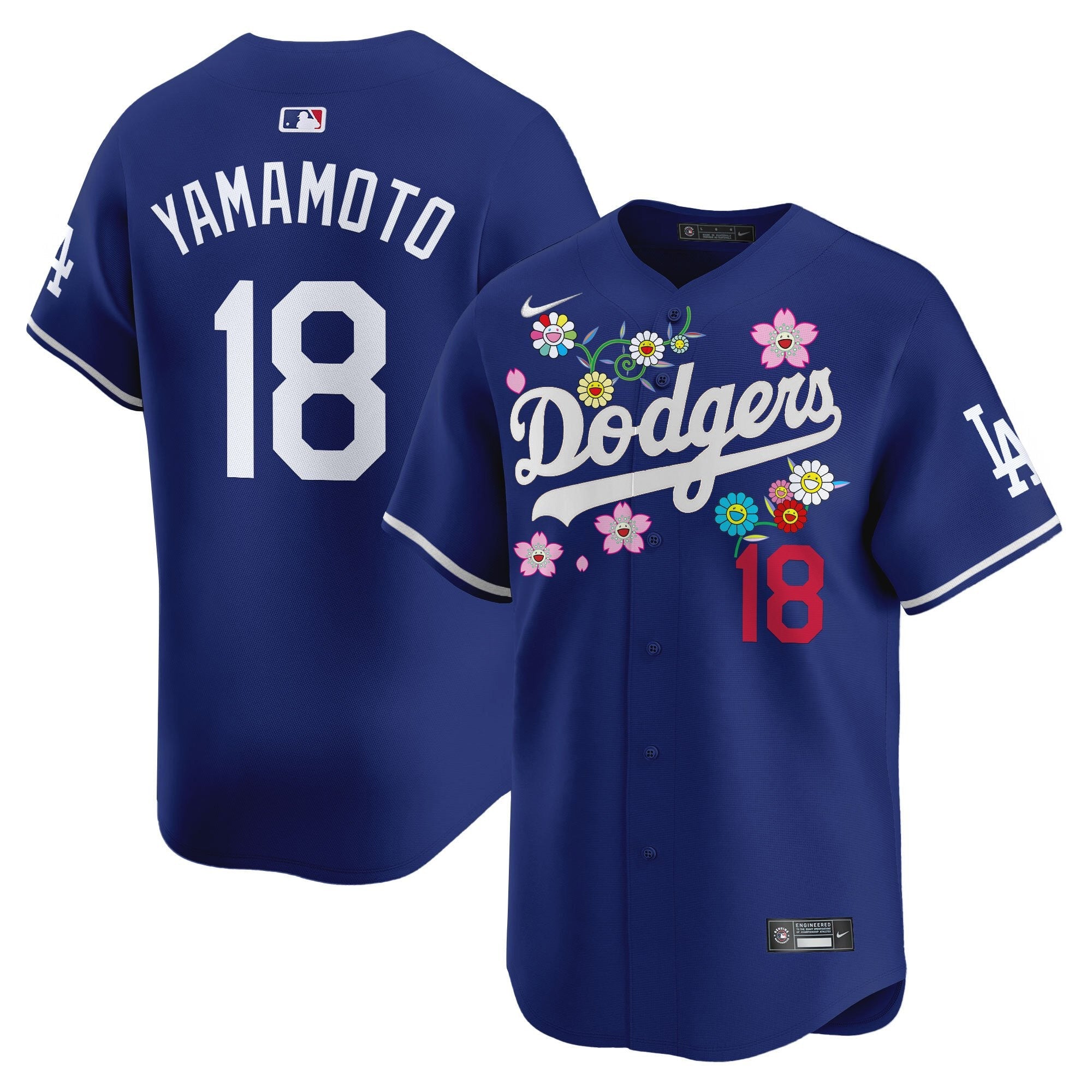 Men’s x Takashi Murakami 2025 Vapor Premier Limited Jersey – Stitched