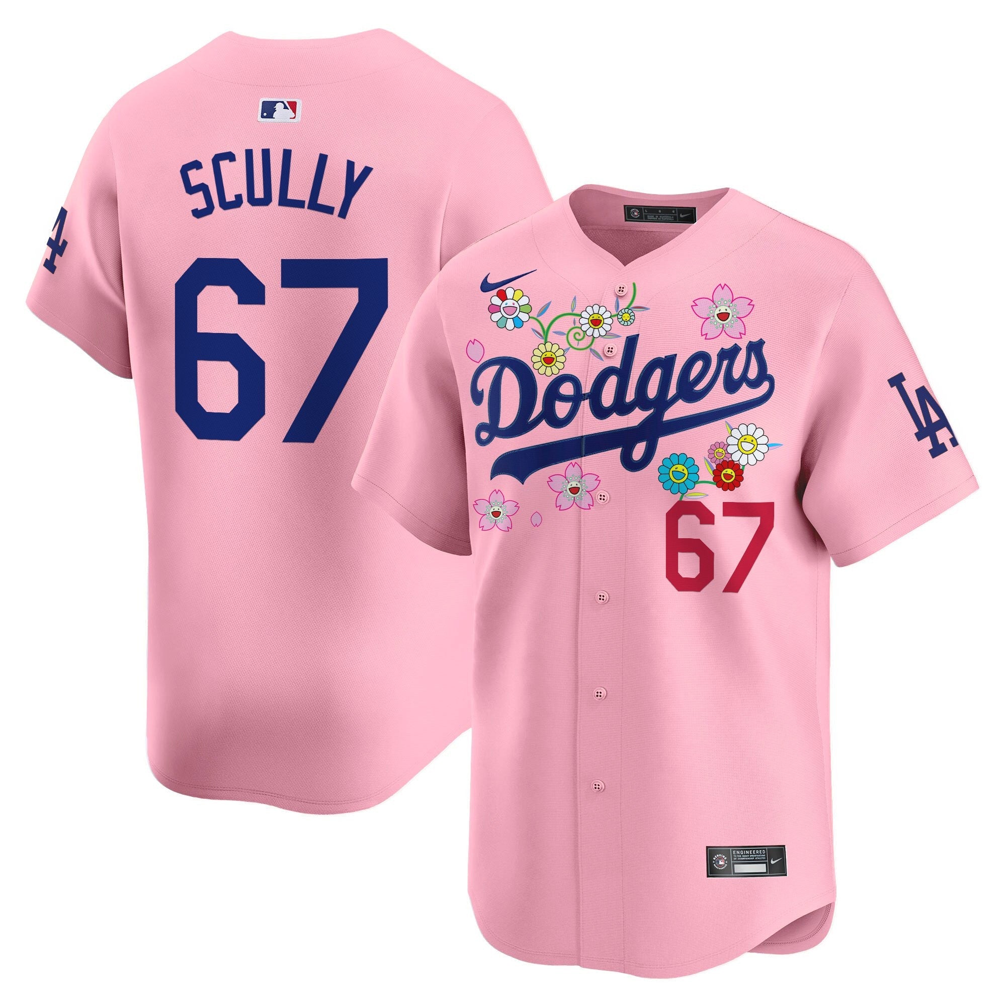 Men’s x Takashi Murakami 2025 Vapor Premier Limited Jersey – Stitched