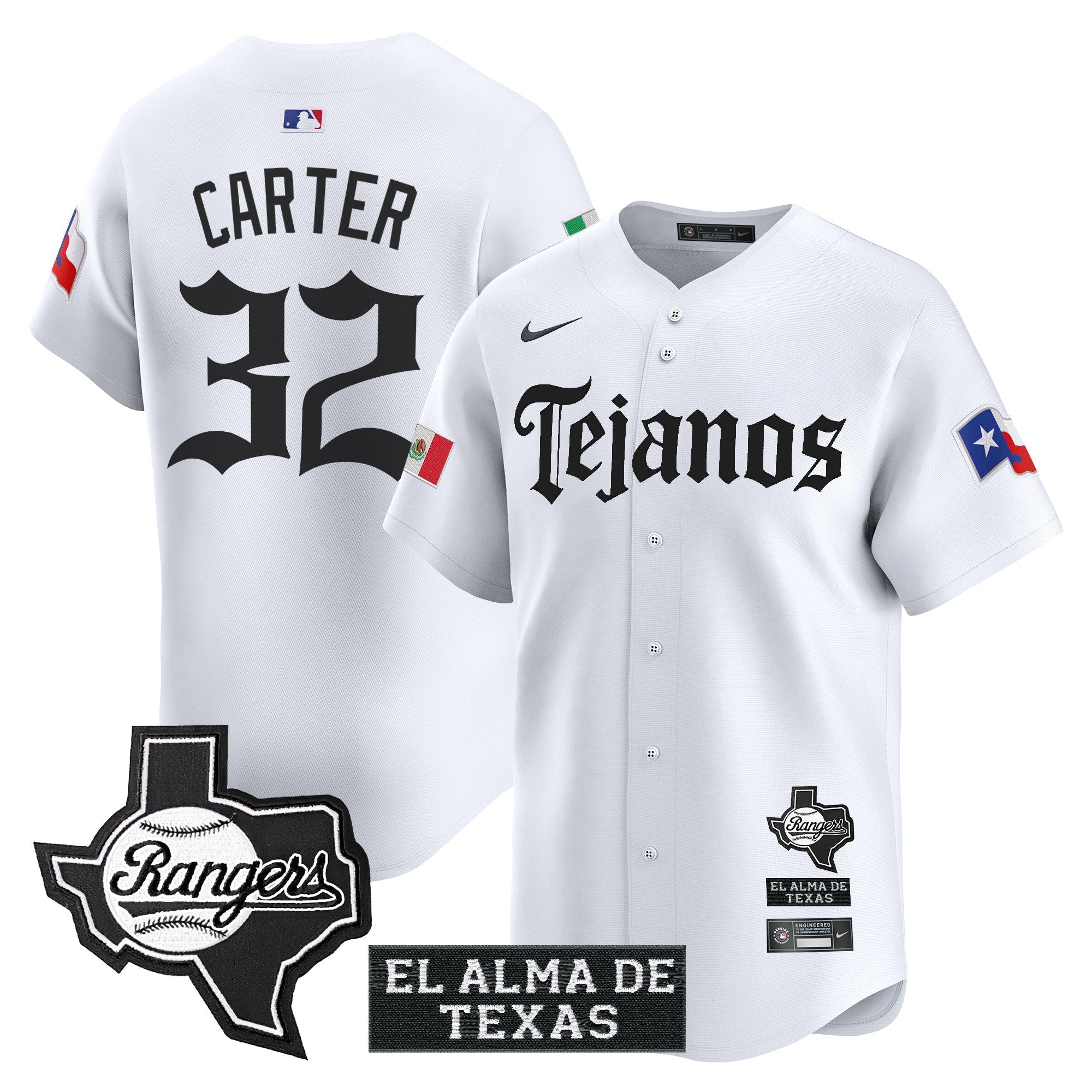 Men’s Texas Mexico Tejano Barrio Style Vapor Premier Limited Jersey