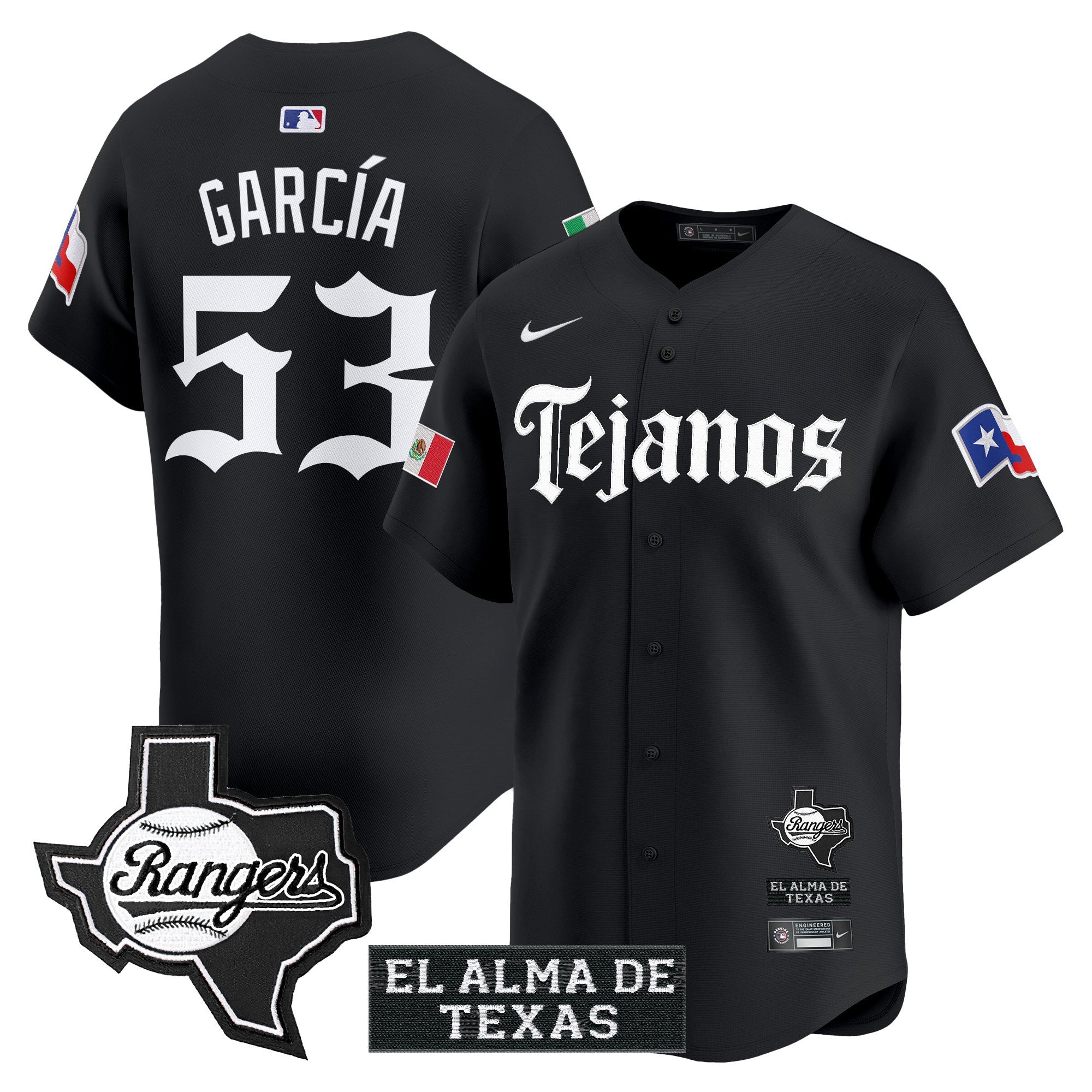 Men’s Texas Mexico Tejano Barrio Style Vapor Premier Limited Jersey