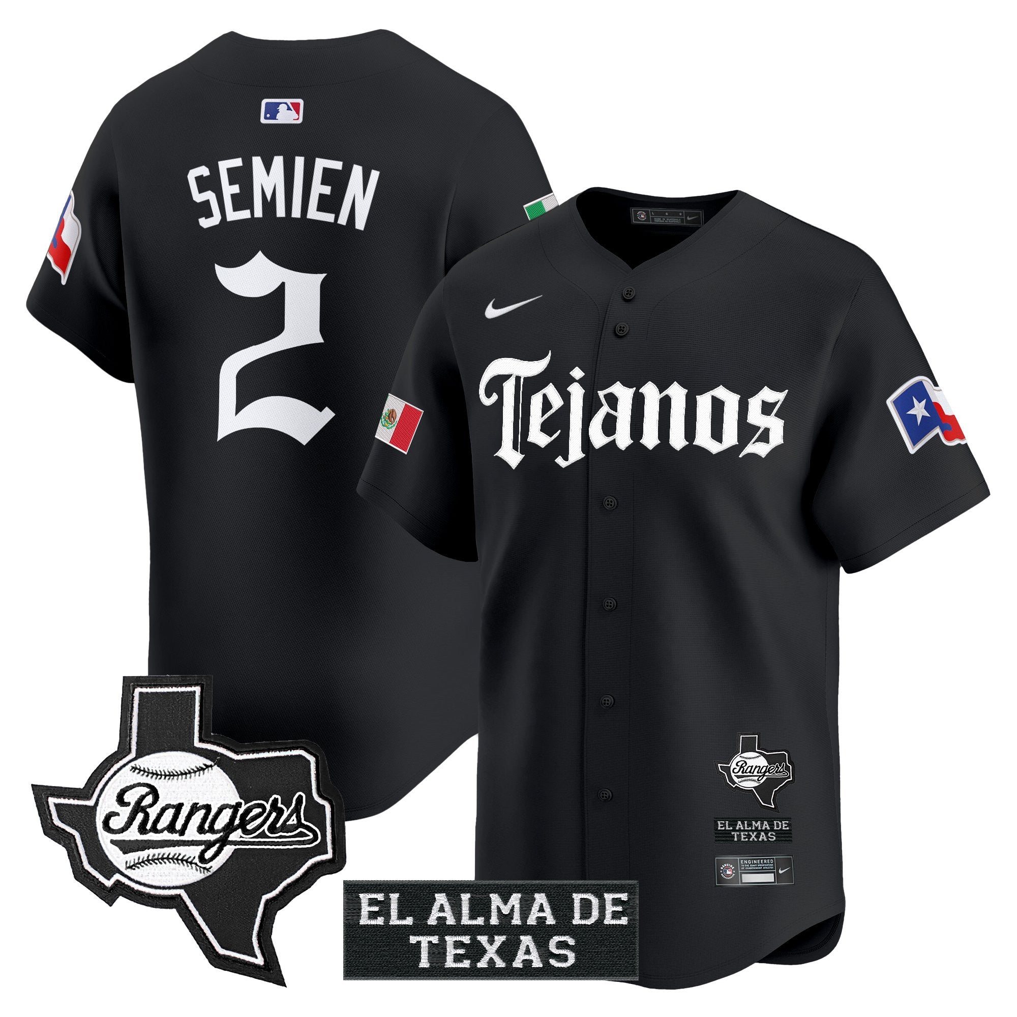 Men’s Texas Mexico Tejano Barrio Style Vapor Premier Limited Jersey