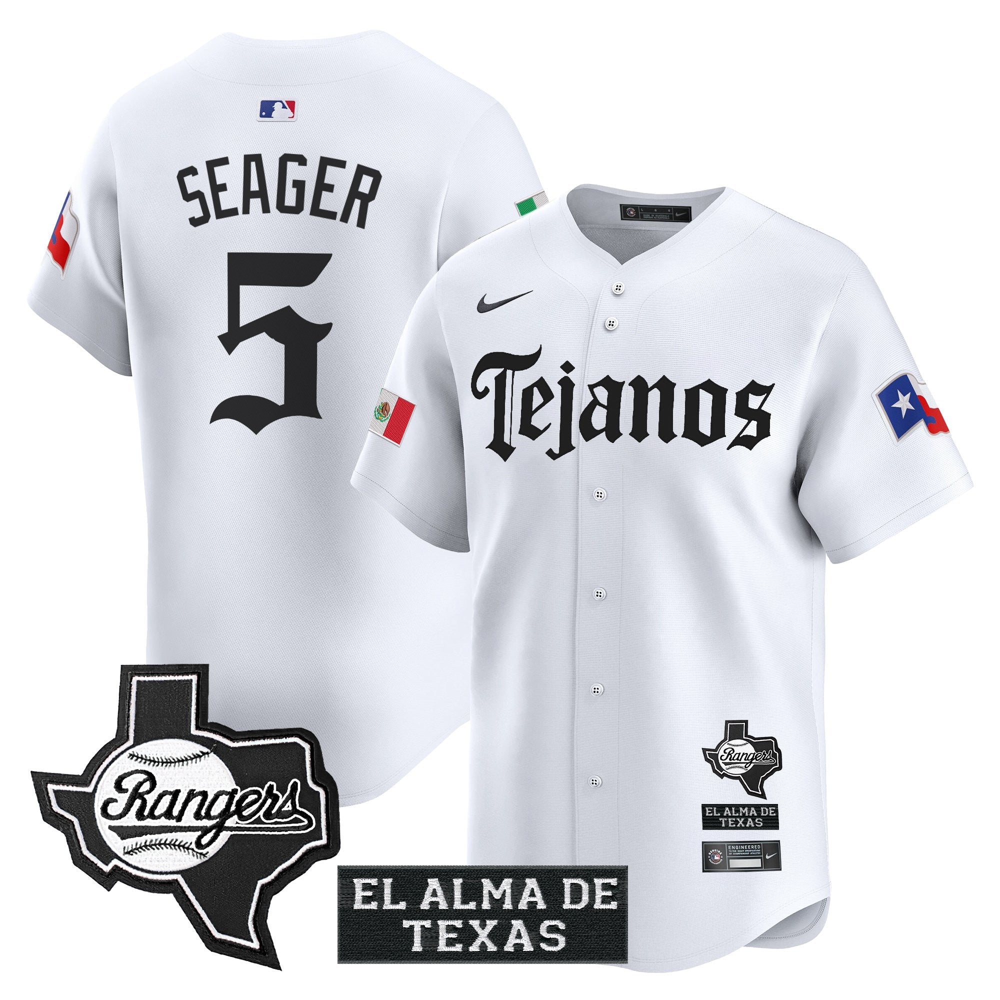 Men’s Texas Mexico Tejano Barrio Style Vapor Premier Limited Jersey