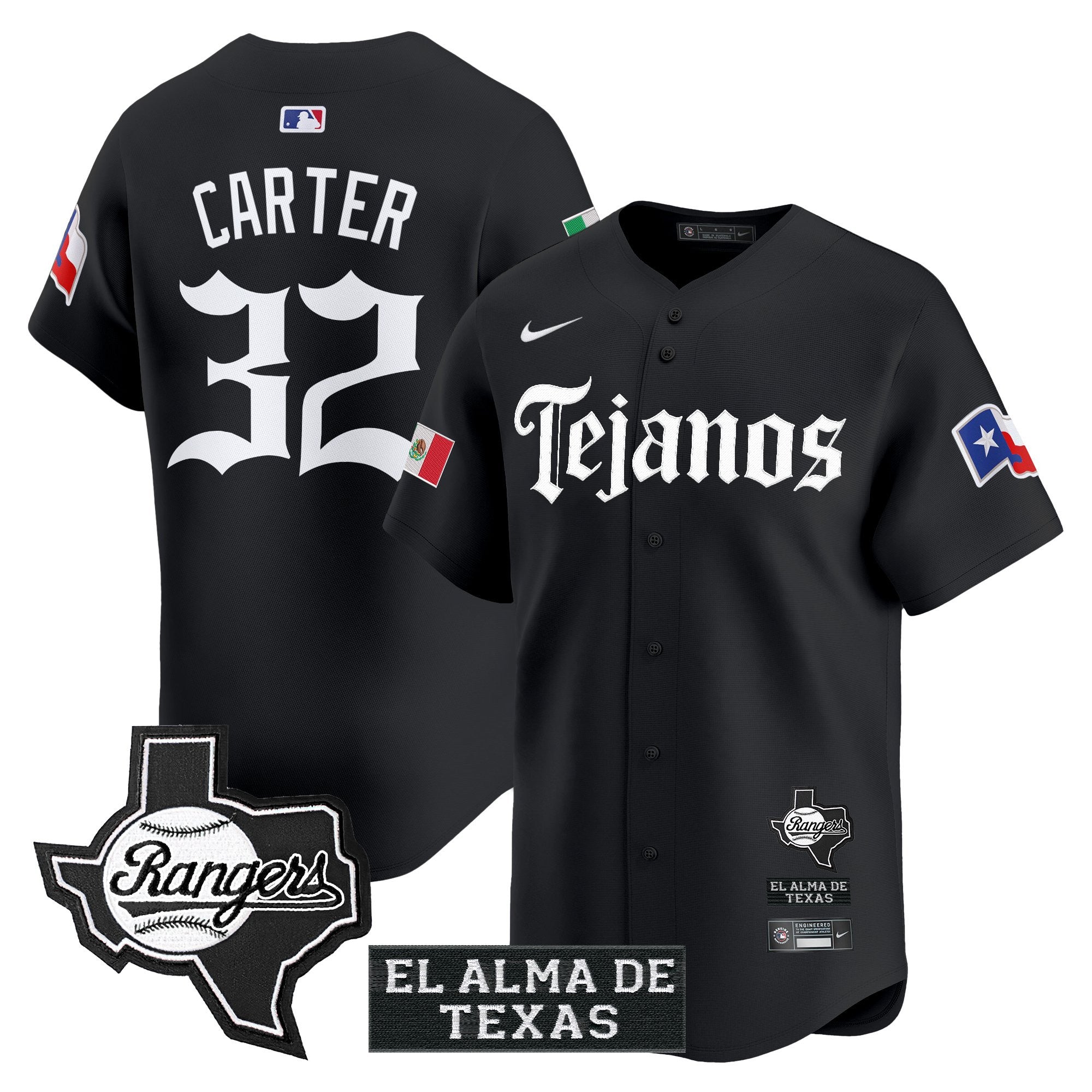 Men’s Texas Mexico Tejano Barrio Style Vapor Premier Limited Jersey