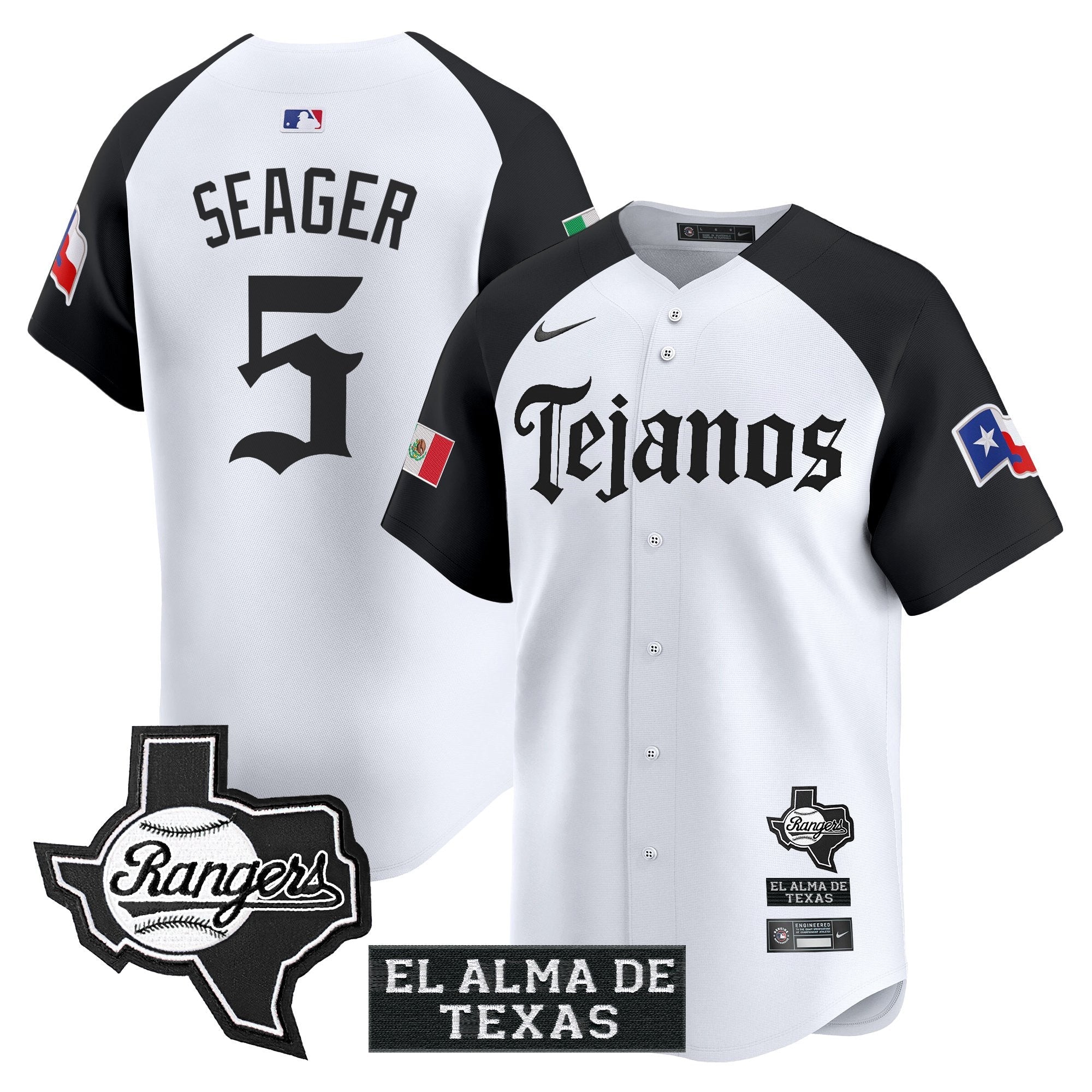 Men’s Texas Mexico Tejano Barrio Style Vapor Premier Limited Jersey