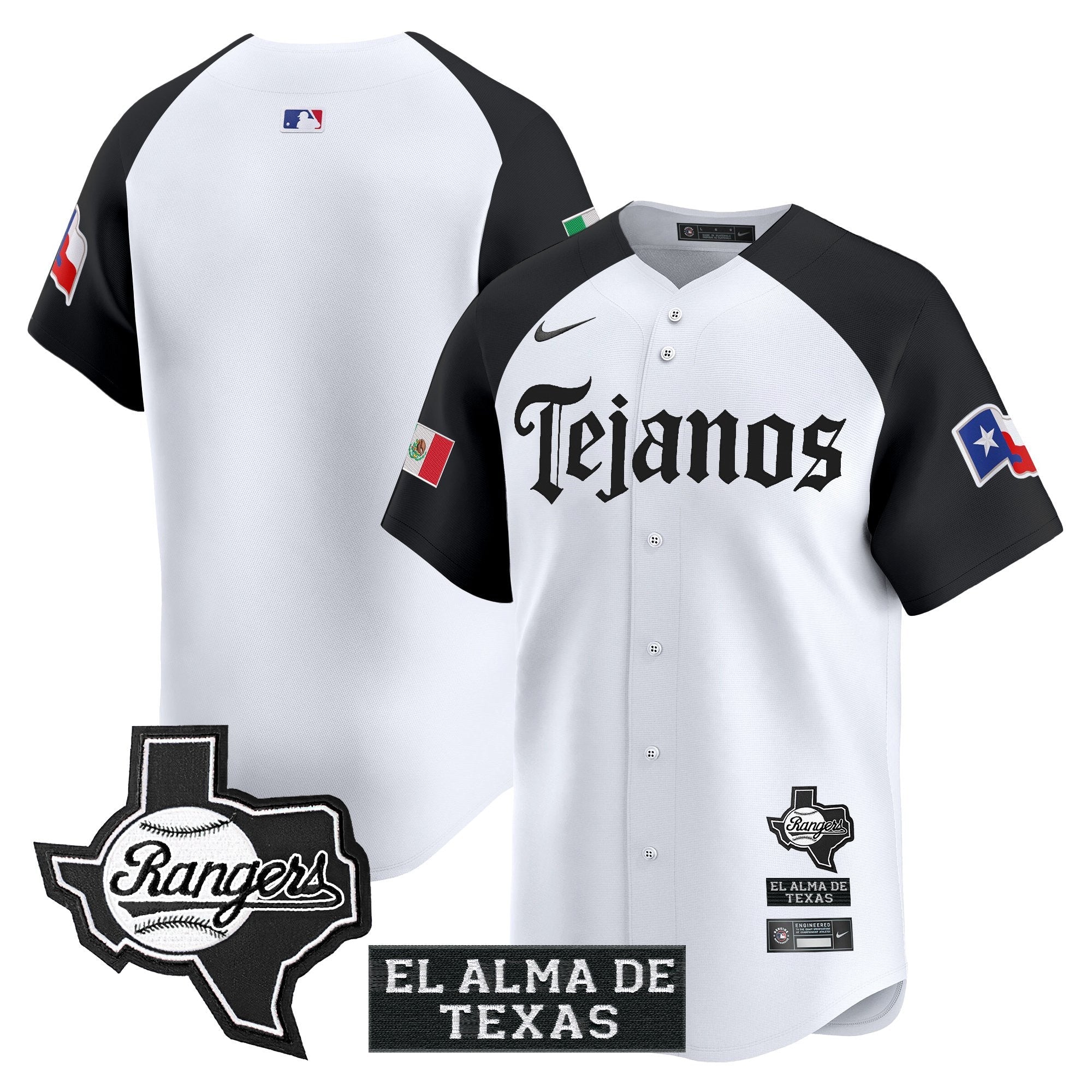 Men’s Texas Mexico Tejano Barrio Style Vapor Premier Limited Jersey