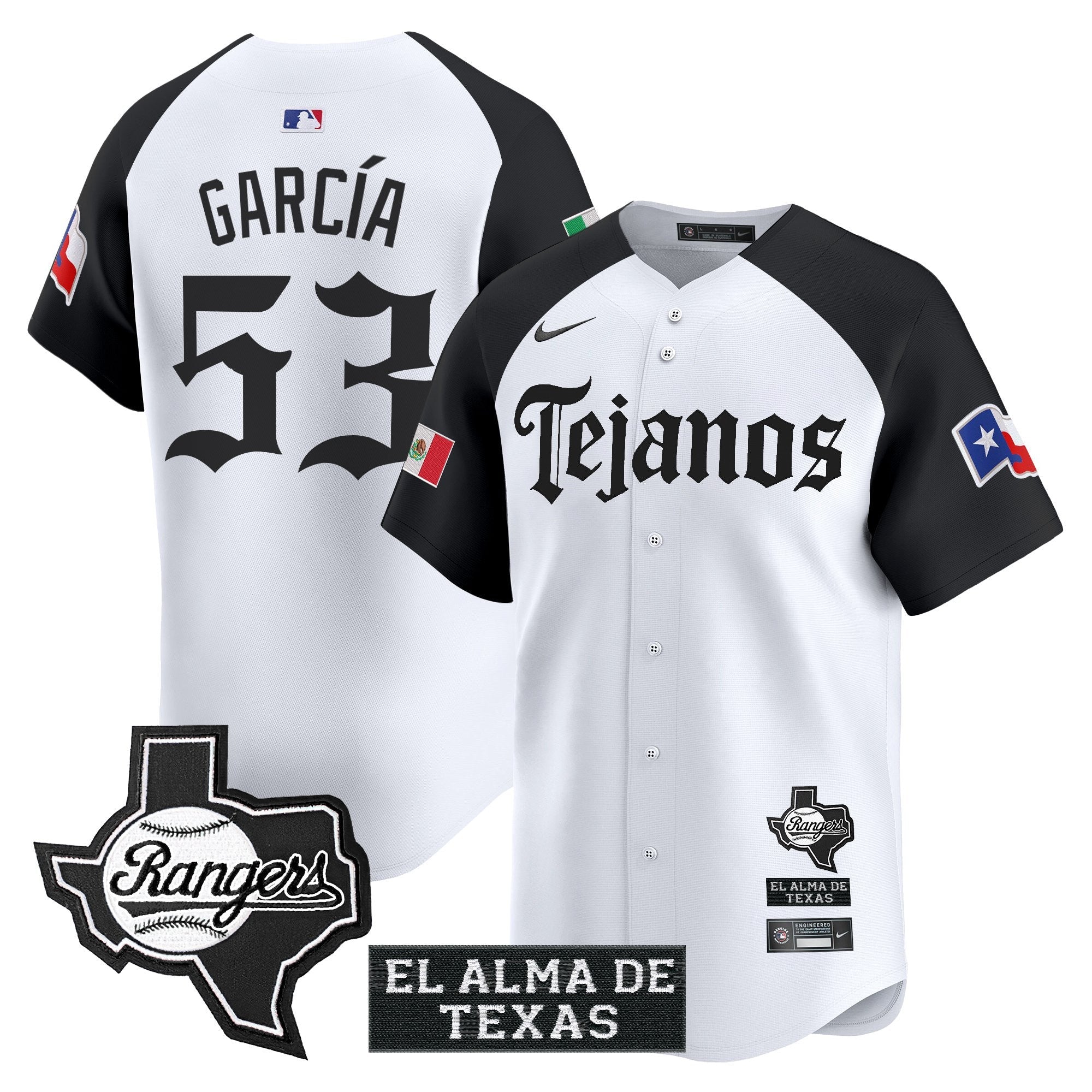 Men’s Texas Mexico Tejano Barrio Style Vapor Premier Limited Jersey