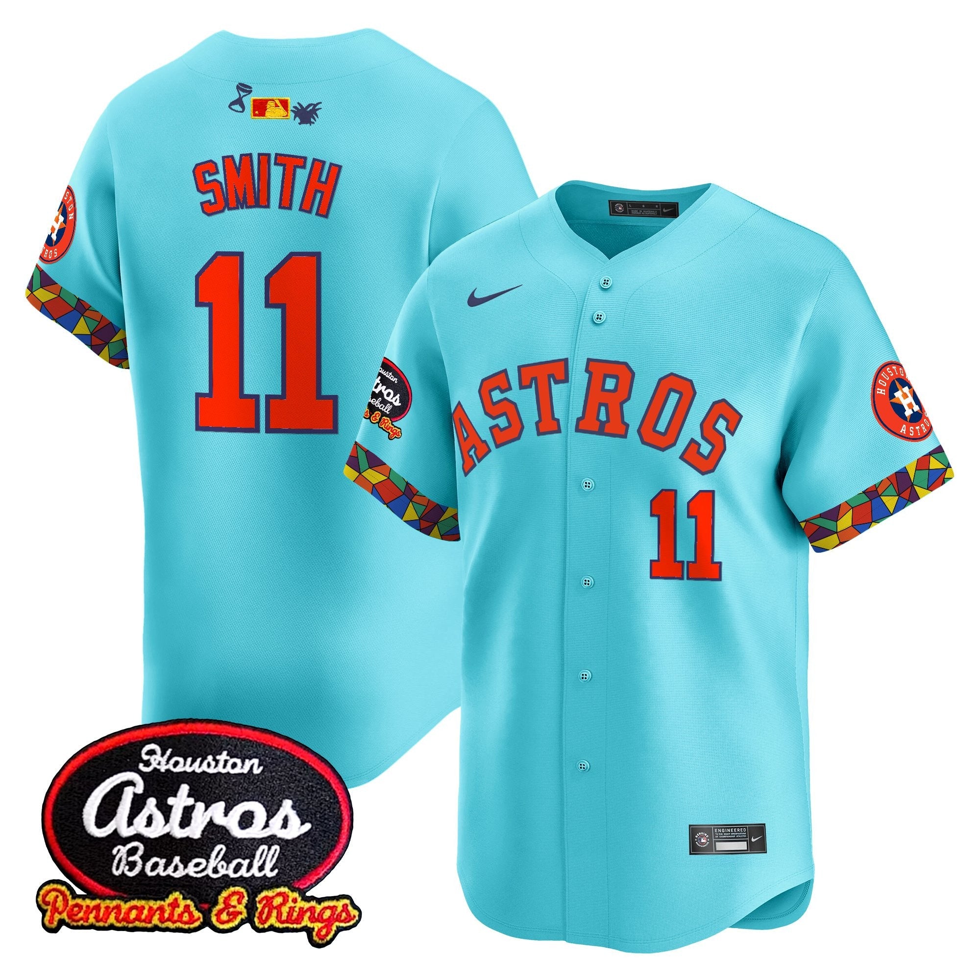 Men’s Houston x El Tiempo Cantina Vapor Premier Limited Jersey