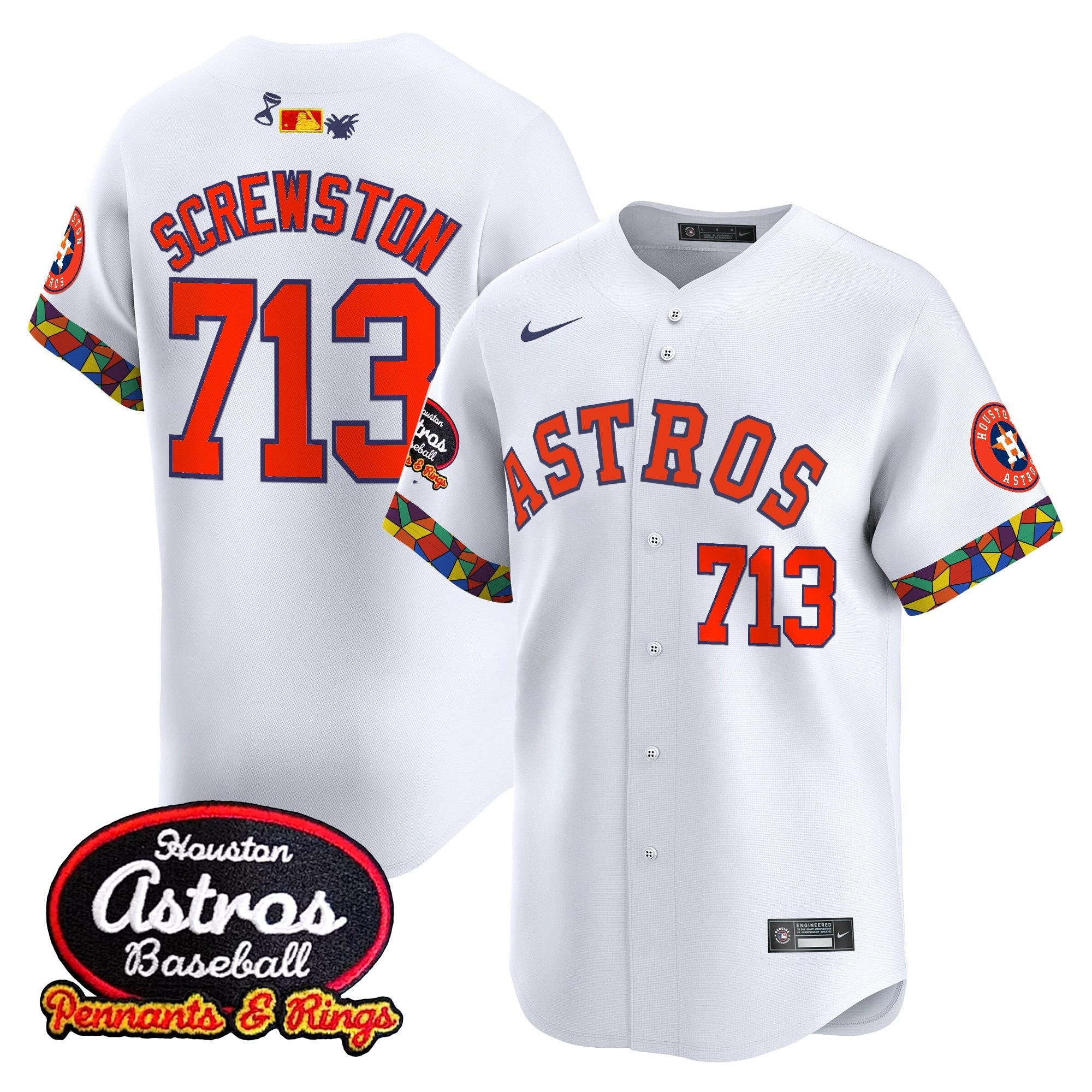 Men’s Houston x El Tiempo Cantina Vapor Premier Limited Jersey