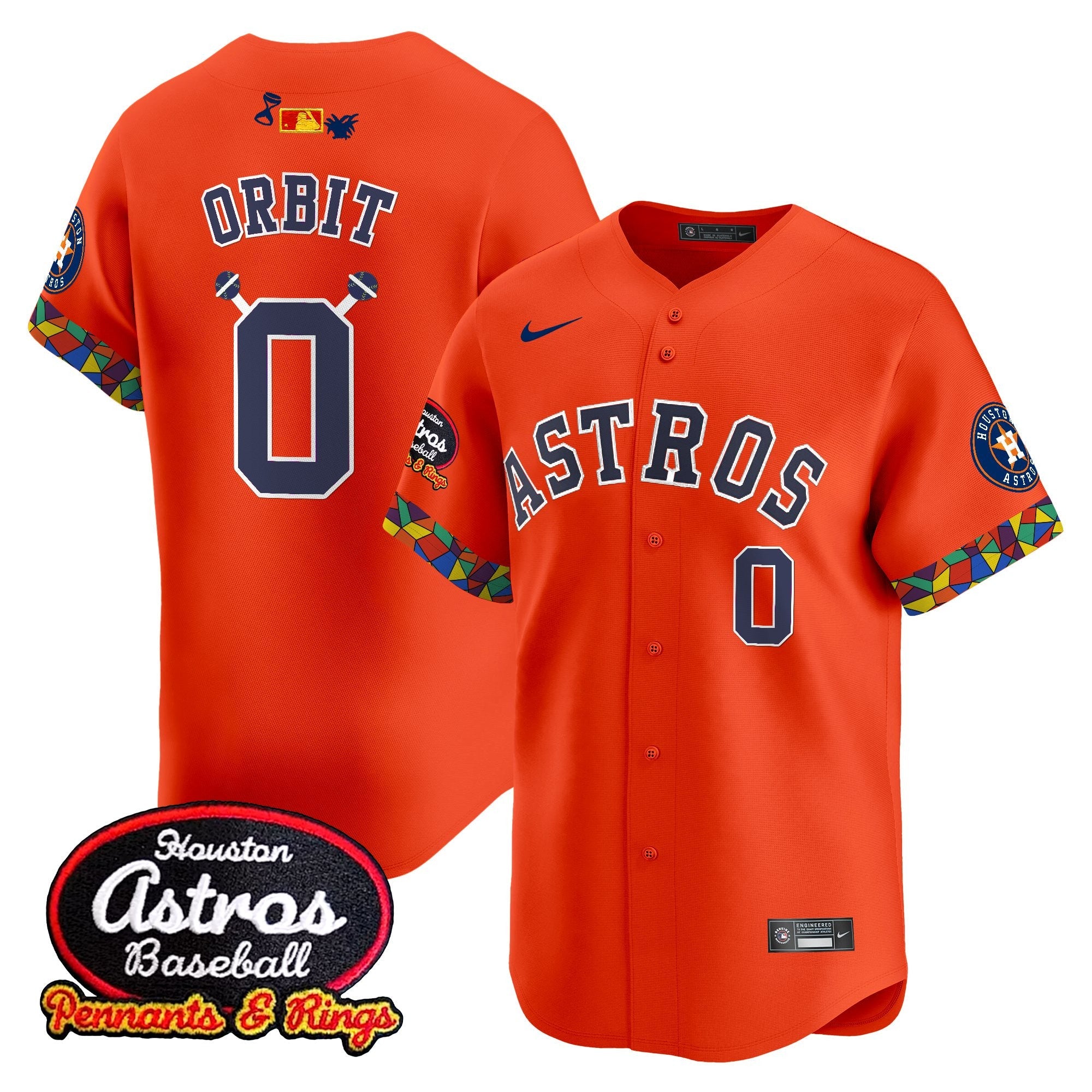 Men’s Houston x El Tiempo Cantina Vapor Premier Limited Jersey