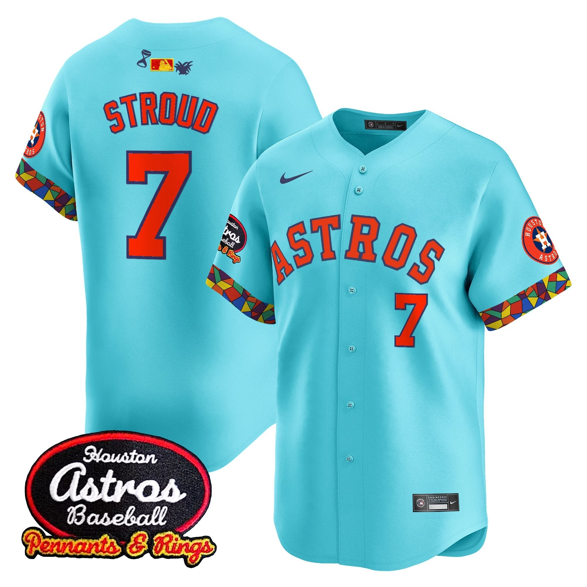 Men’s Houston x El Tiempo Cantina Vapor Premier Limited Jersey