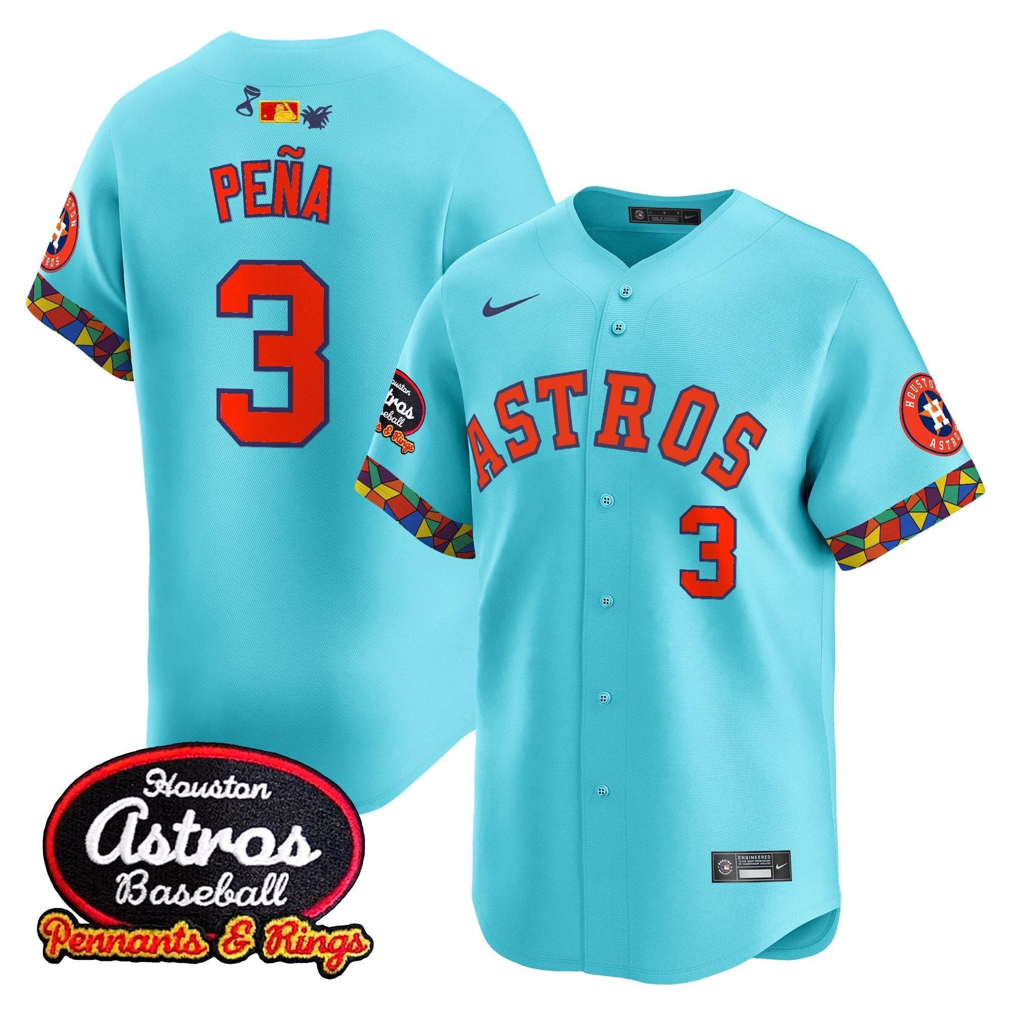 Men’s Houston x El Tiempo Cantina Vapor Premier Limited Jersey