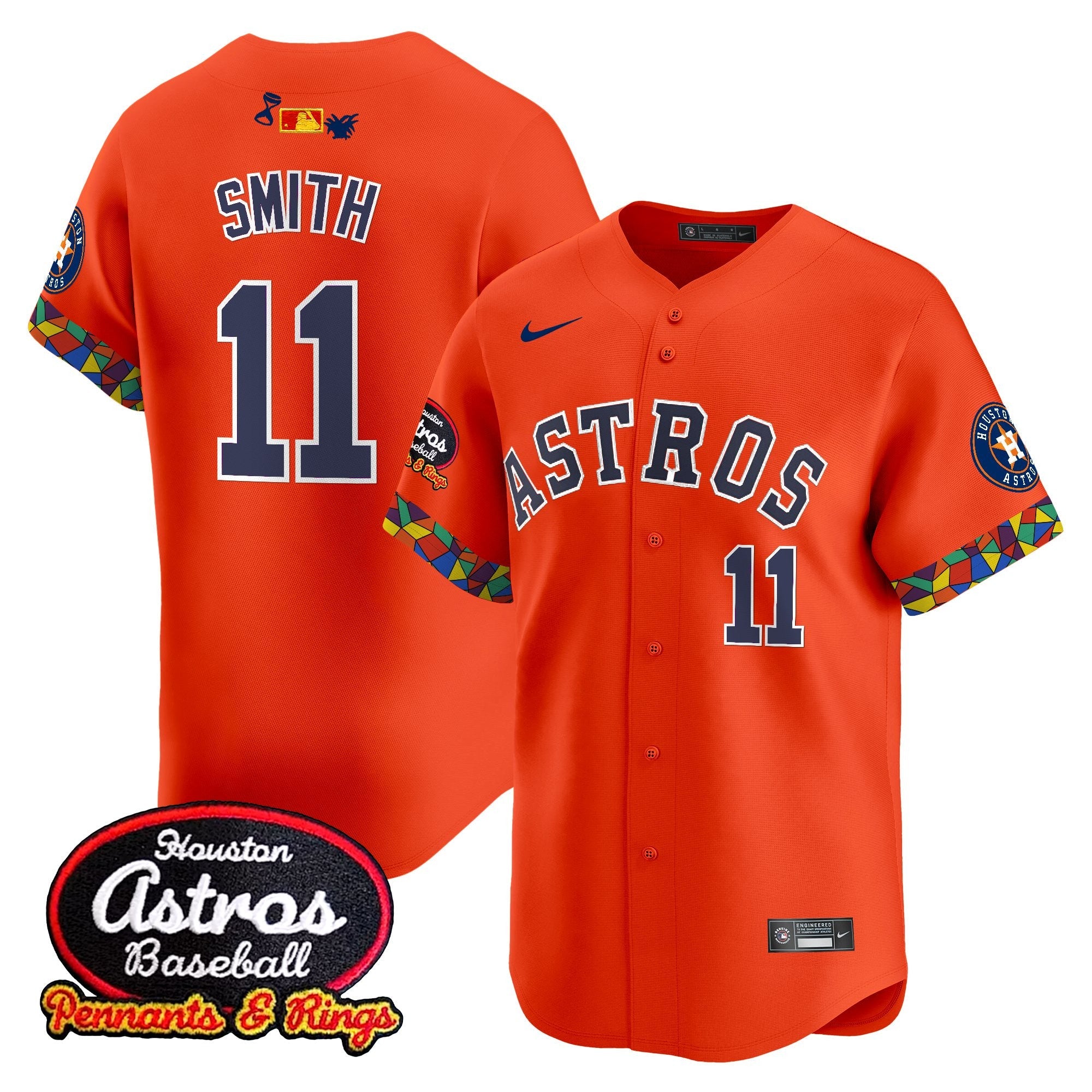 Men’s Houston x El Tiempo Cantina Vapor Premier Limited Jersey