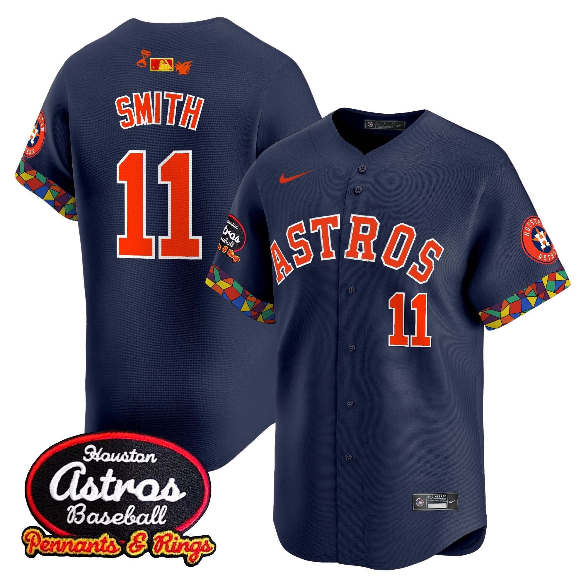 Men’s Houston x El Tiempo Cantina Vapor Premier Limited Jersey