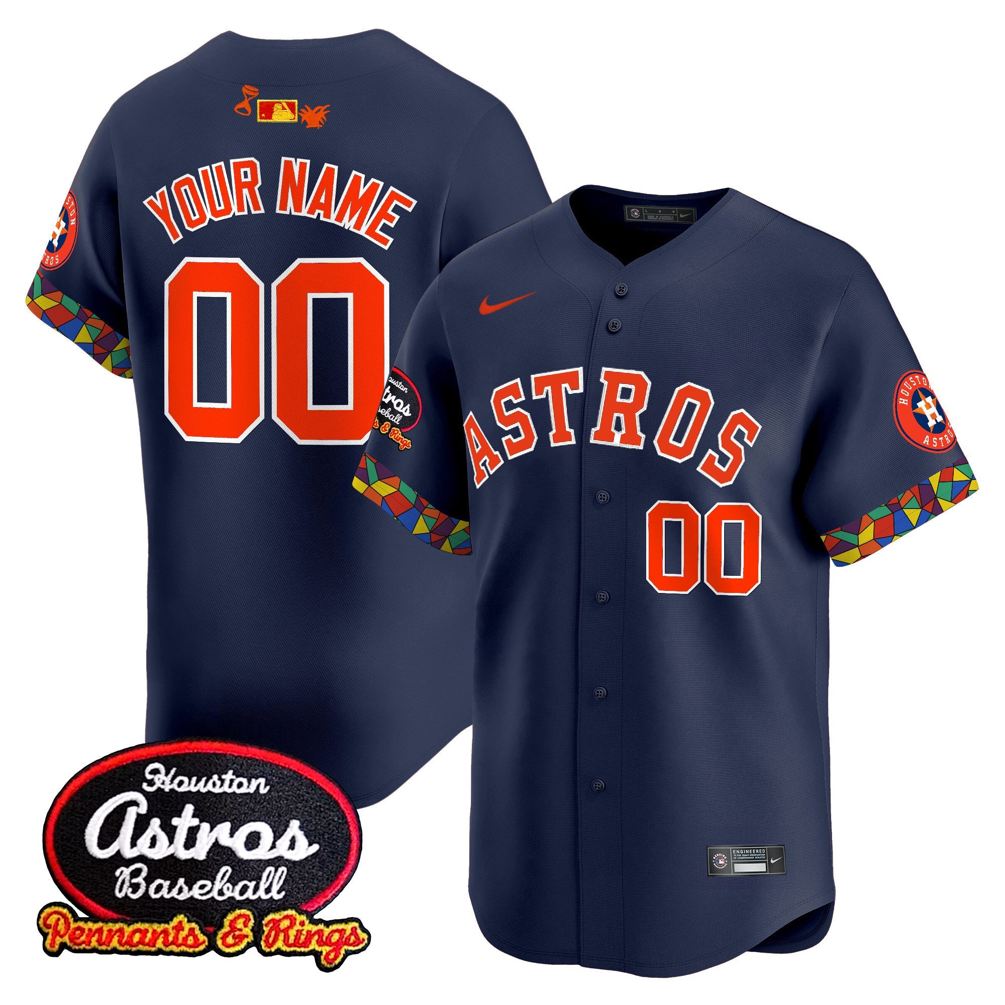 Houston x El Tiempo Cantina Vapor Premier Limited Custom Jersey