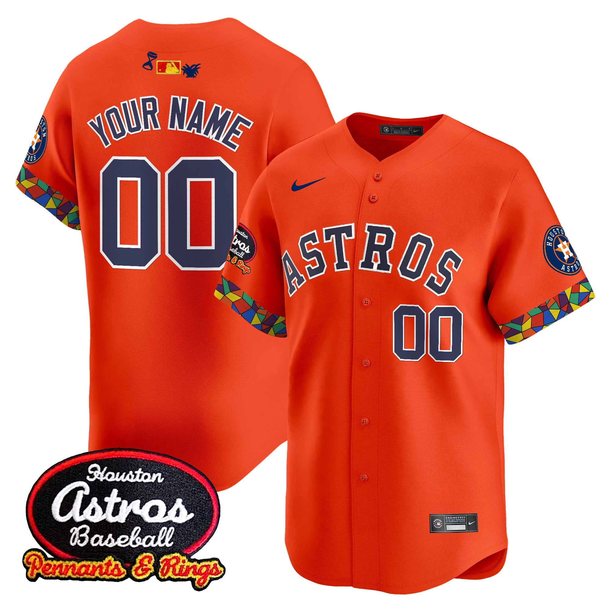 Houston x El Tiempo Cantina Vapor Premier Limited Custom Jersey