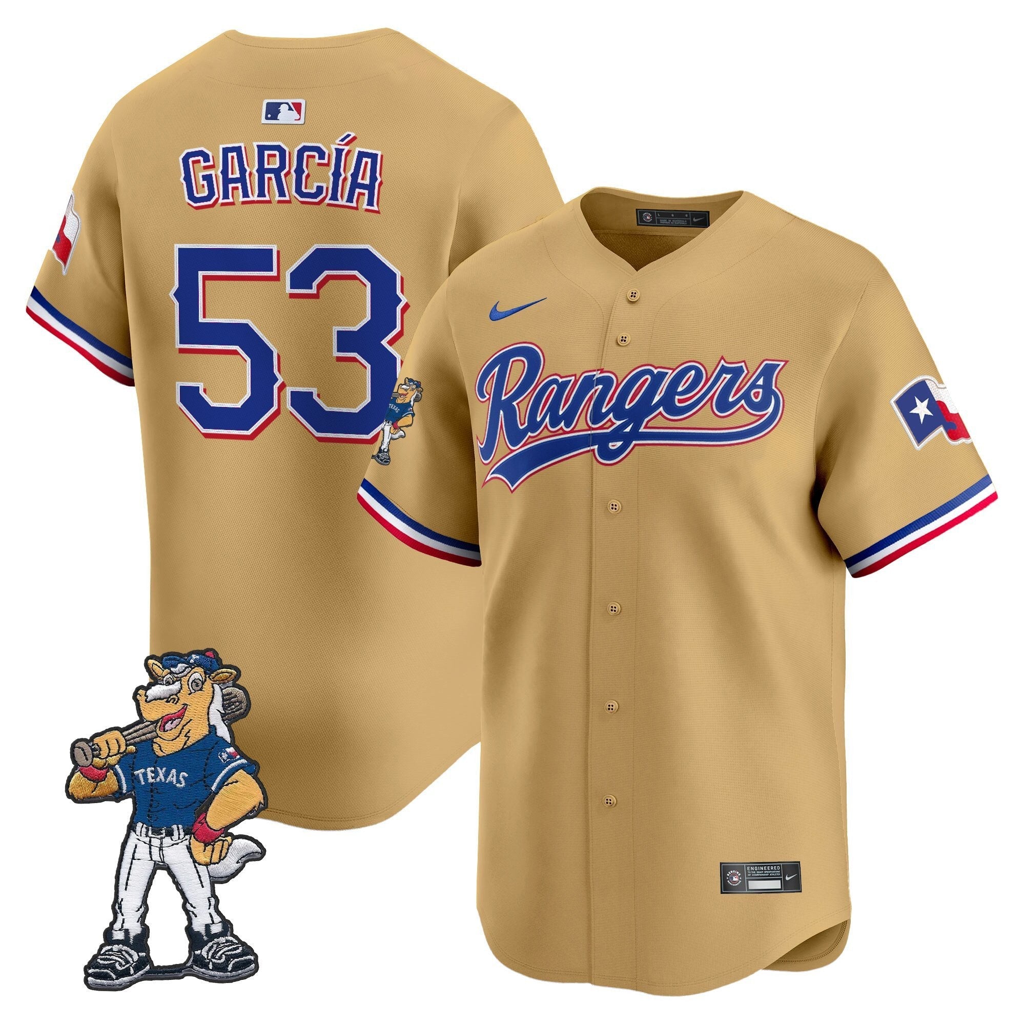Texas – Captain Patch Vapor Premier Limited Jersey