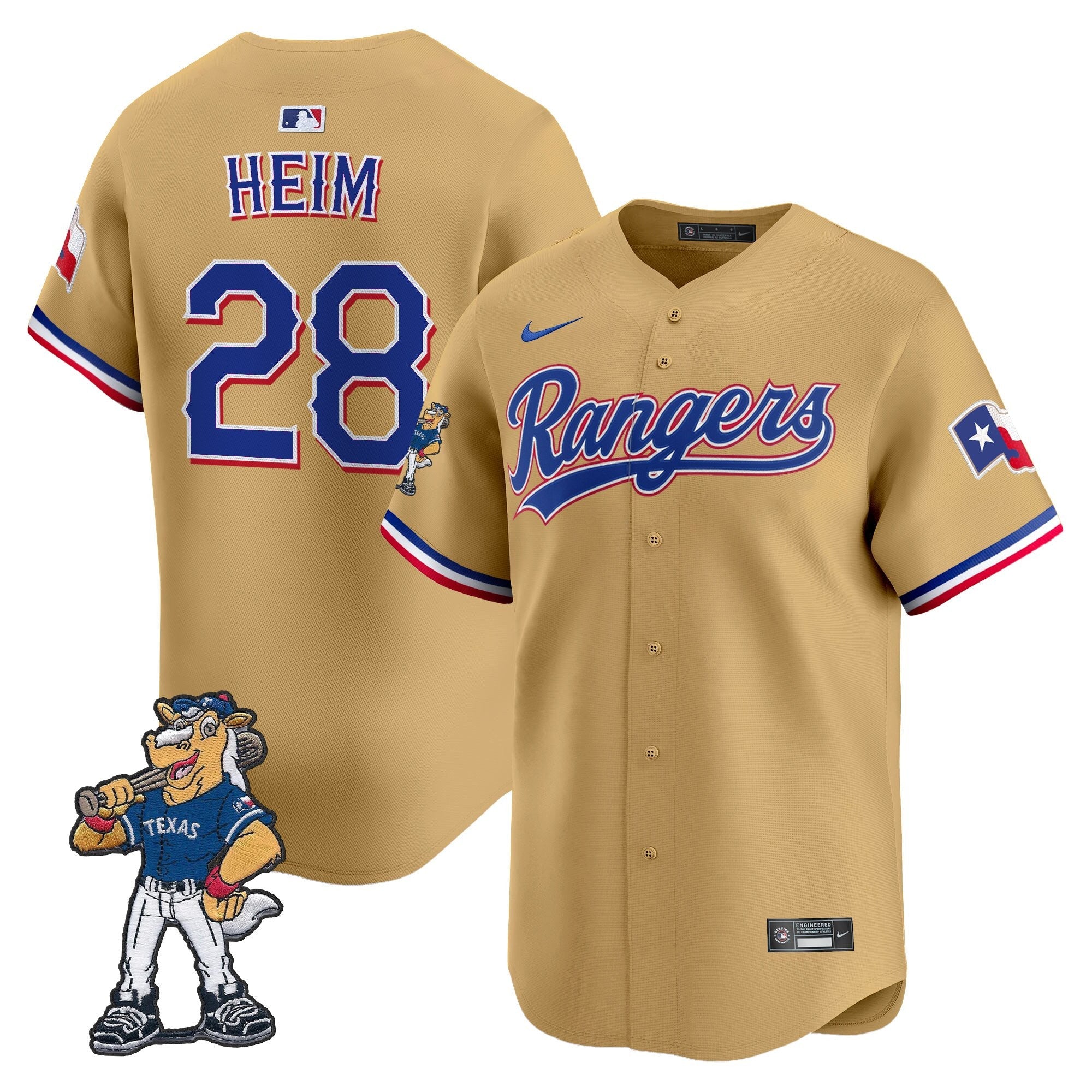 Texas – Captain Patch Vapor Premier Limited Jersey