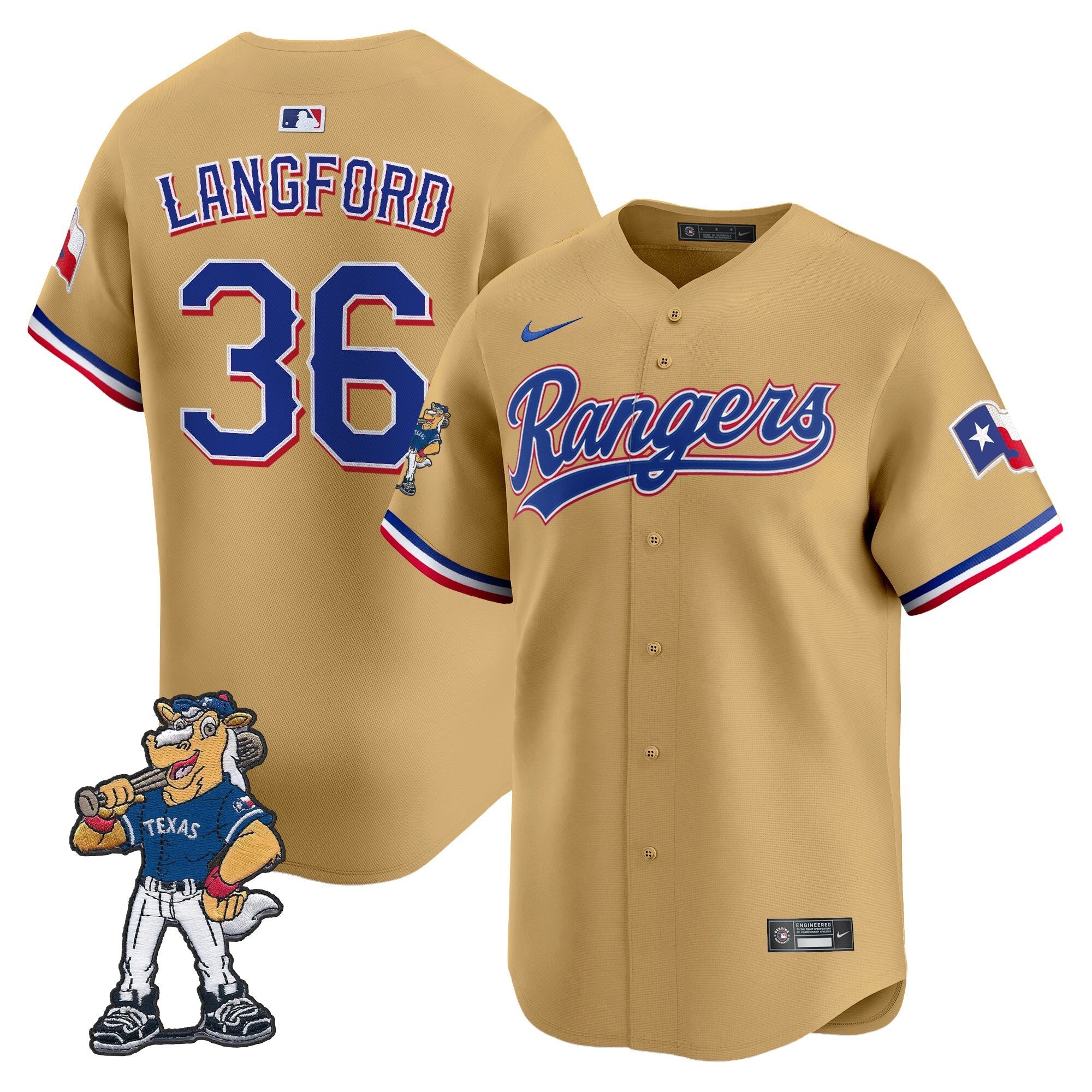 Texas – Captain Patch Vapor Premier Limited Jersey