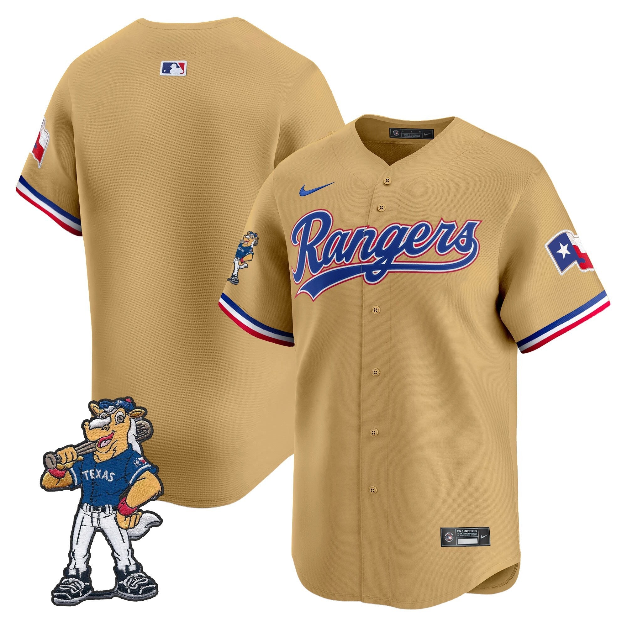 Texas – Captain Patch Vapor Premier Limited Jersey