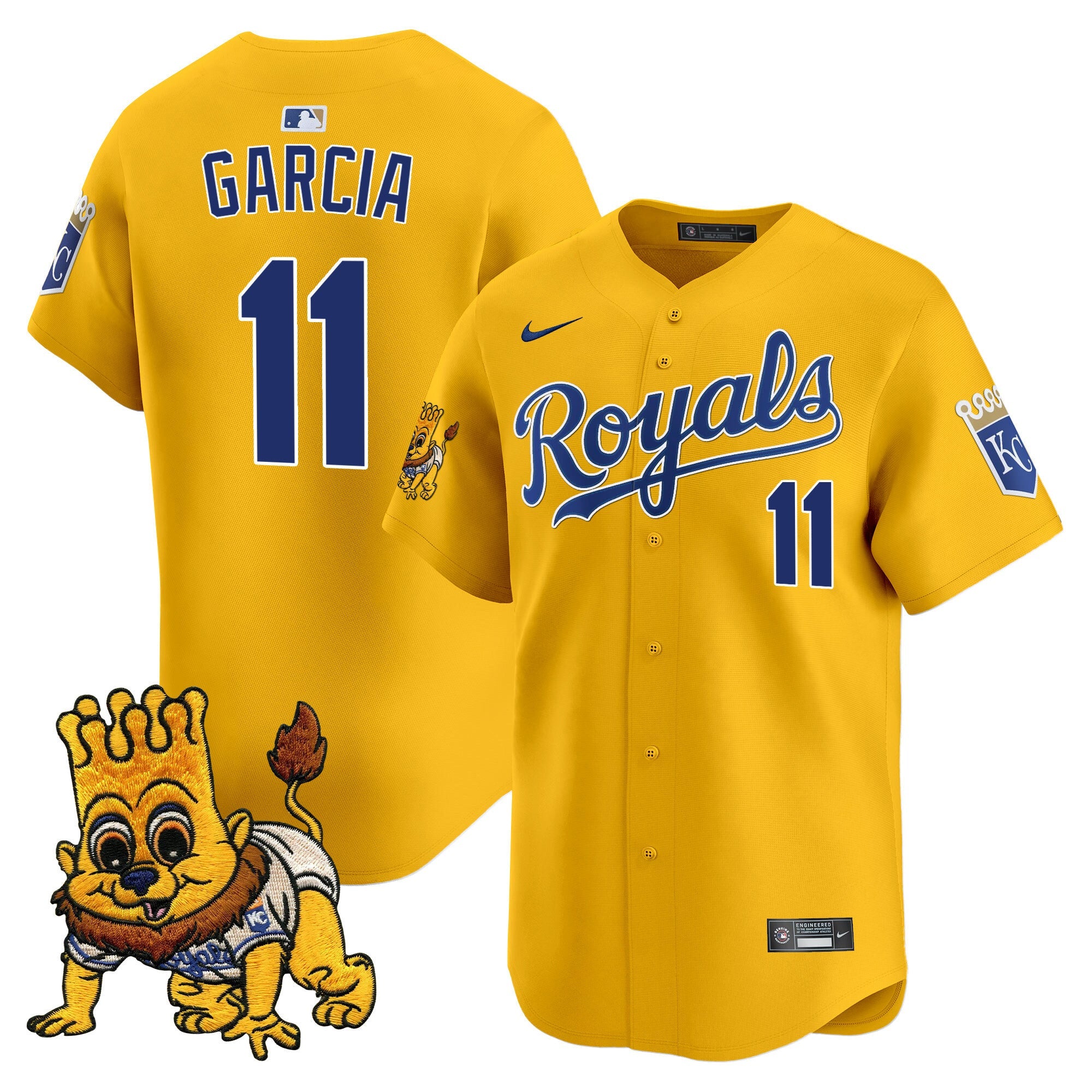 Men’s Kansas City Sluggerrr Patch Vapor Premier Limited Jersey