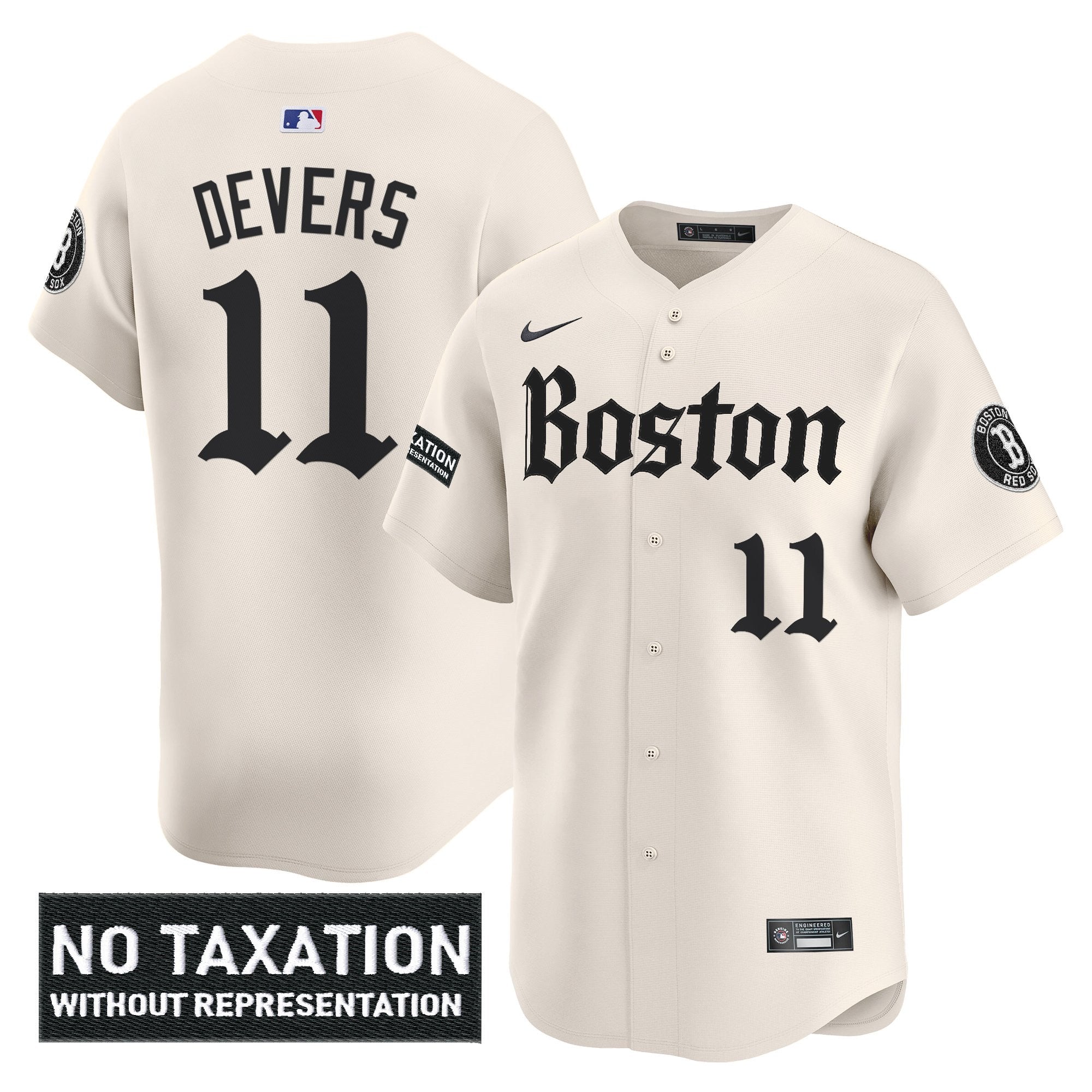 Men’s Boston ‘Retro Newspaper Edition’ Vapor Premier Limited Jersey