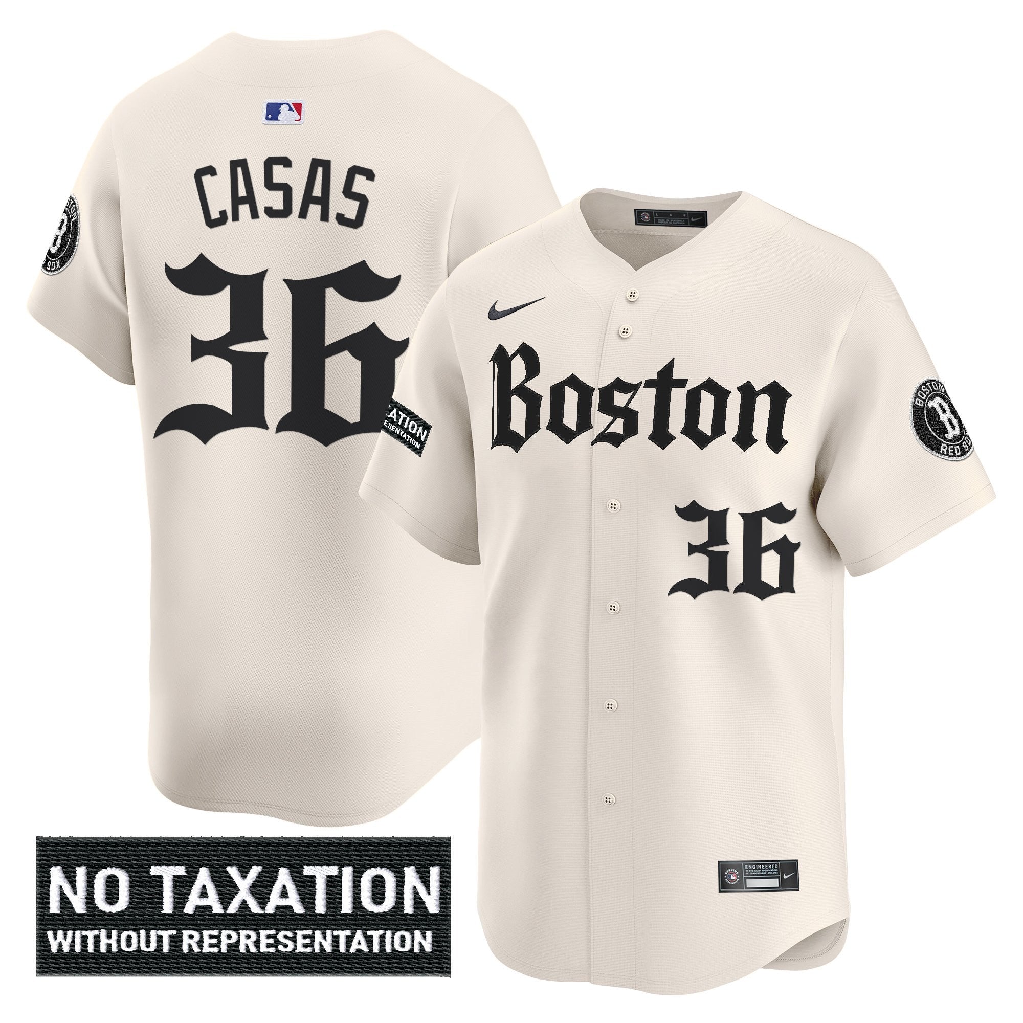 Men’s Boston ‘Retro Newspaper Edition’ Vapor Premier Limited Jersey