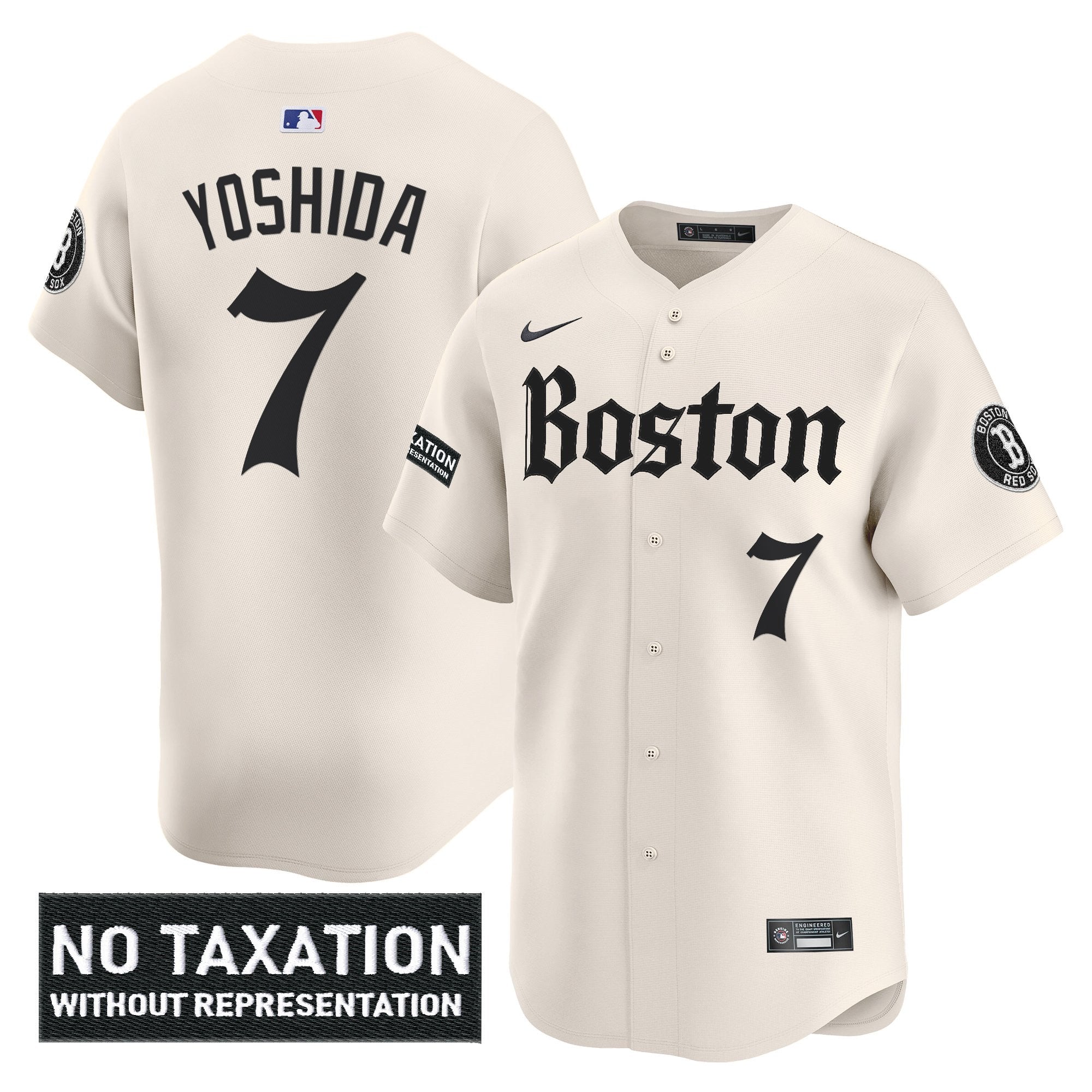 Men’s Boston ‘Retro Newspaper Edition’ Vapor Premier Limited Jersey