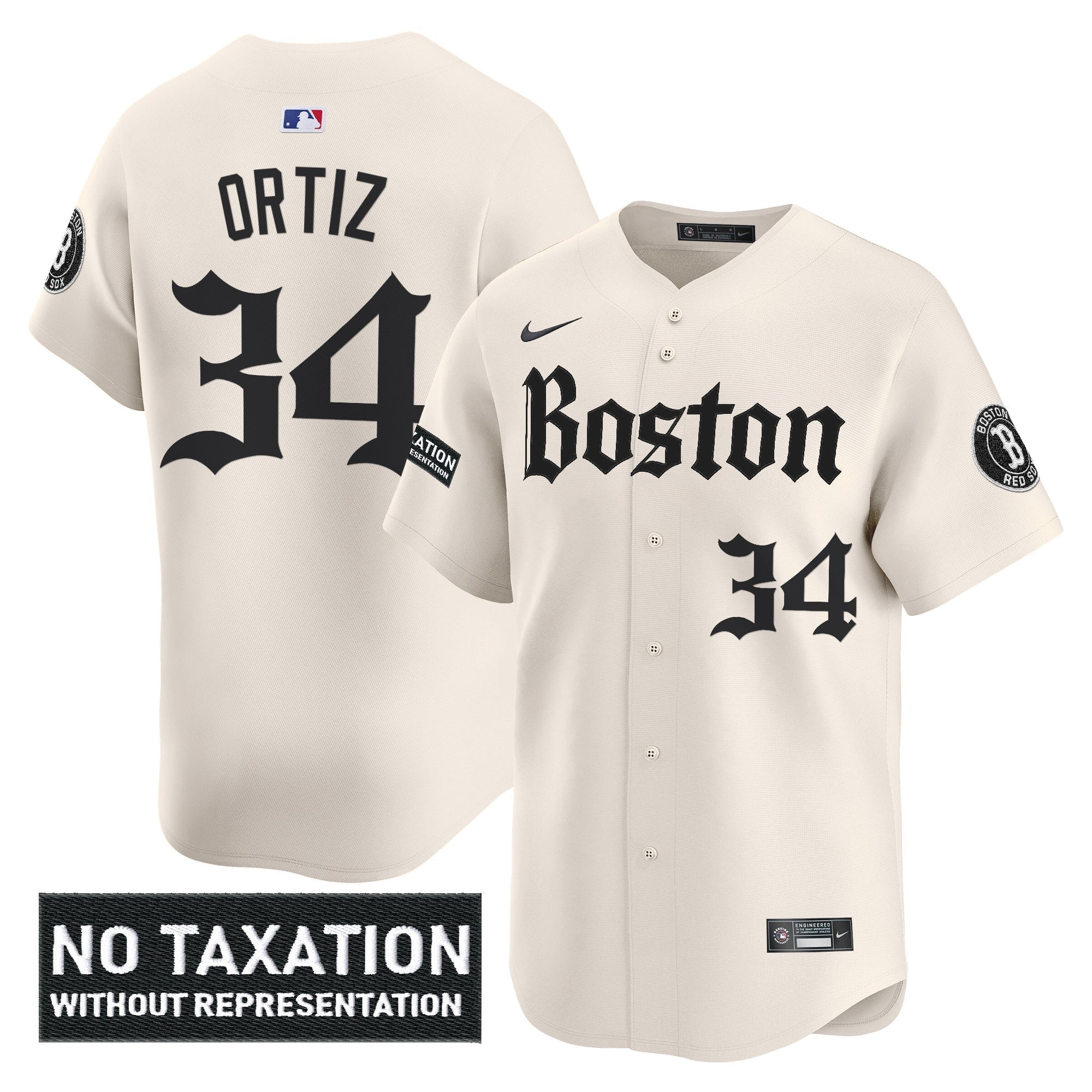 Men’s Boston ‘Retro Newspaper Edition’ Vapor Premier Limited Jersey