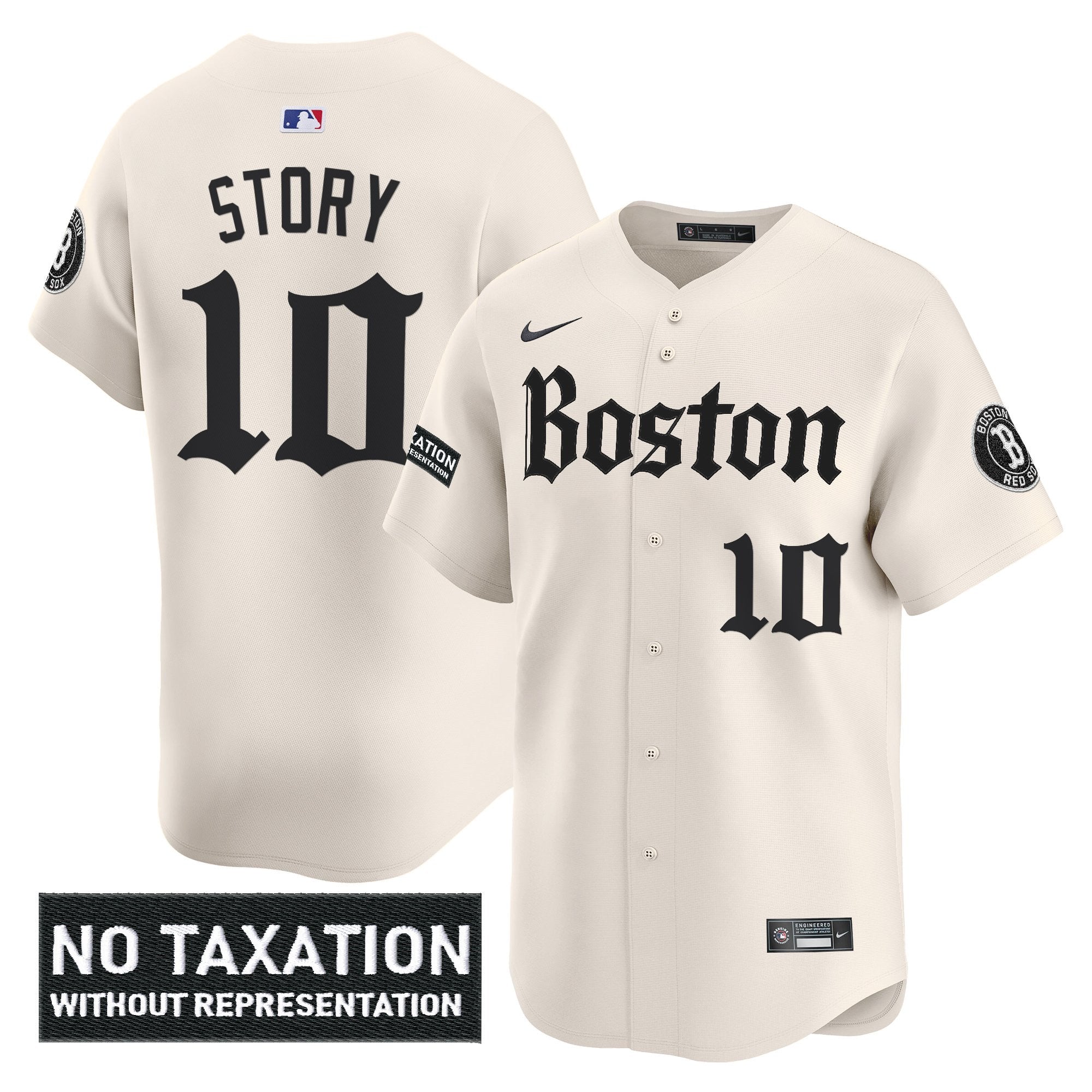 Men’s Boston ‘Retro Newspaper Edition’ Vapor Premier Limited Jersey