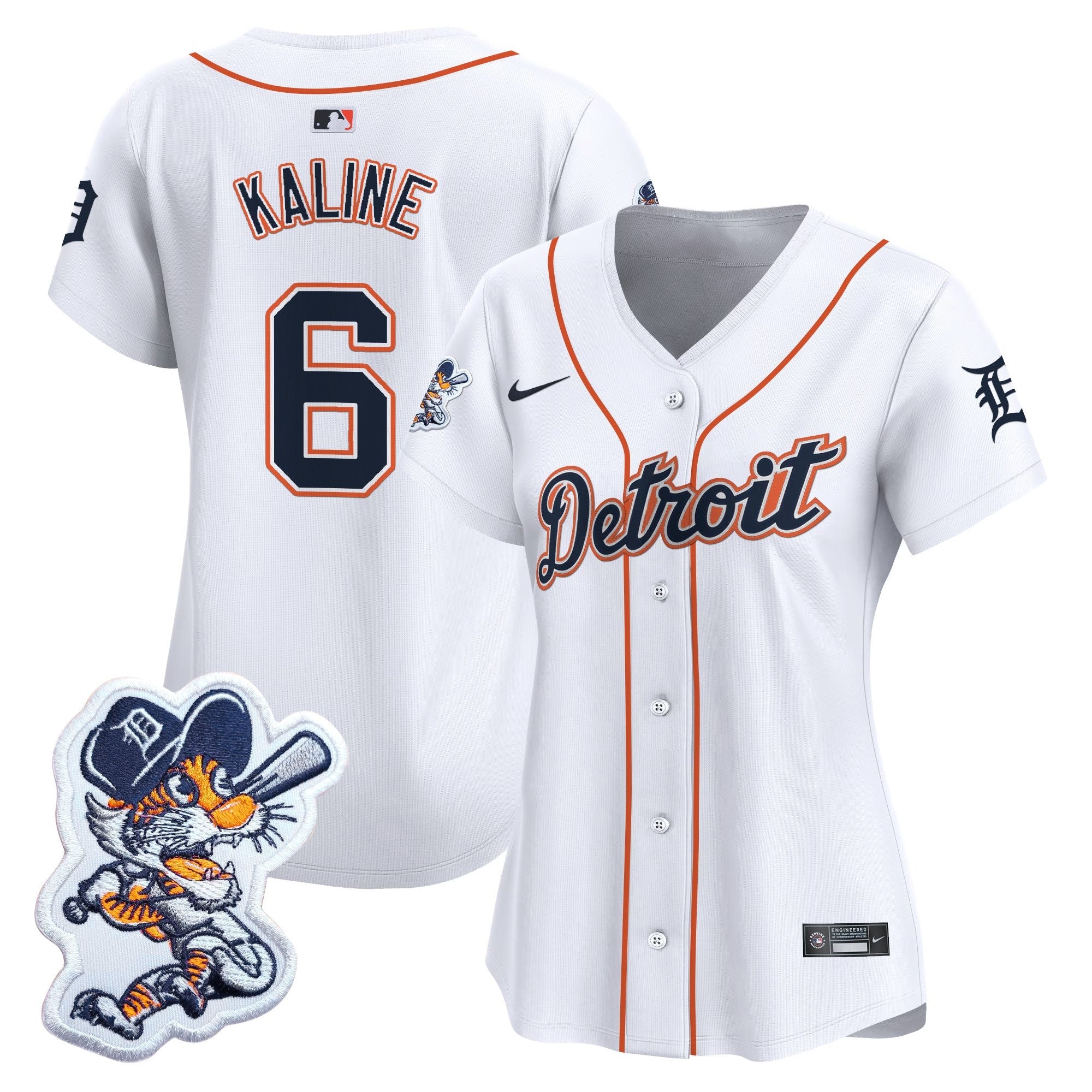Women’s Detroit Paws Patch Vapor Premier Limited Jersey