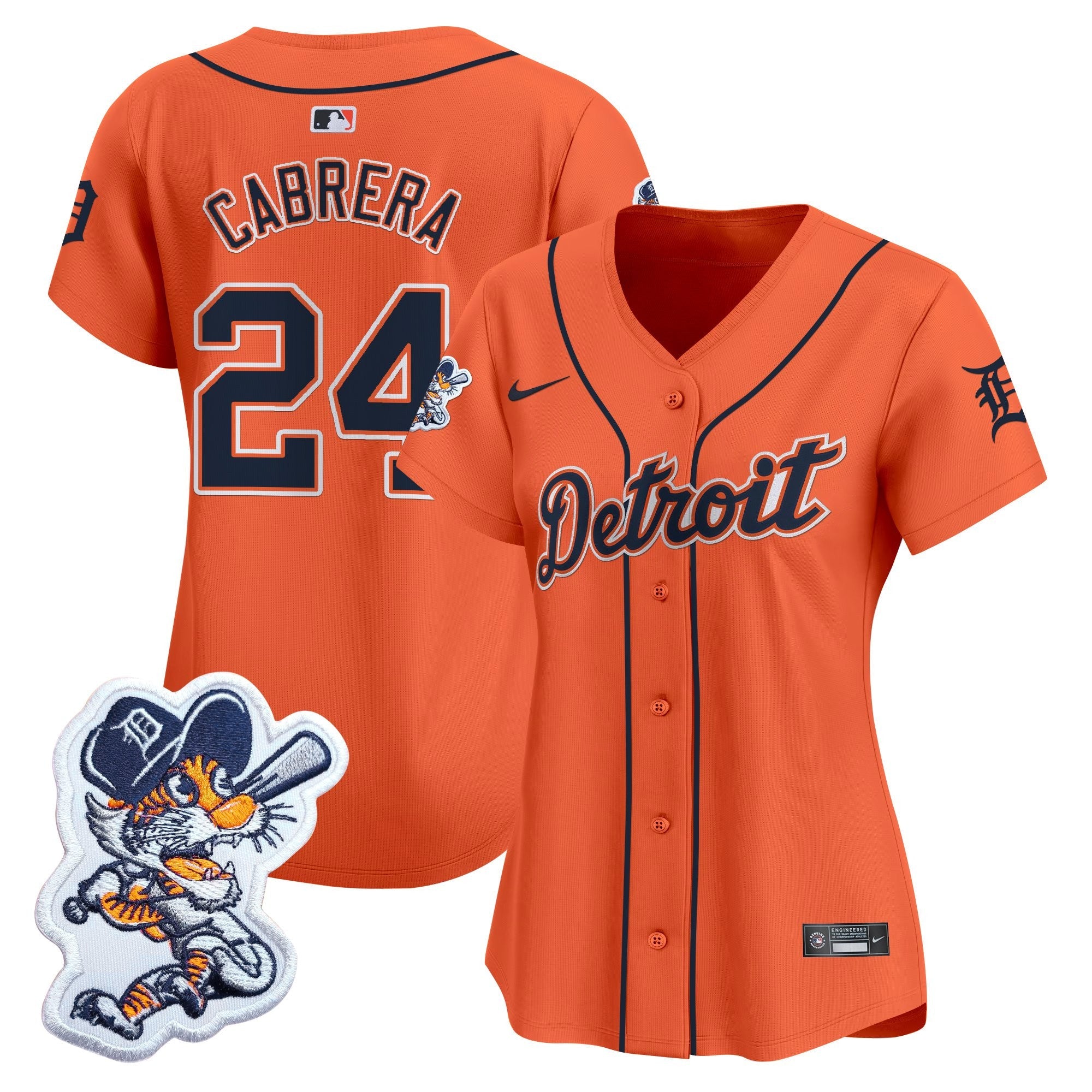 Women’s Detroit Paws Patch Vapor Premier Limited Jersey