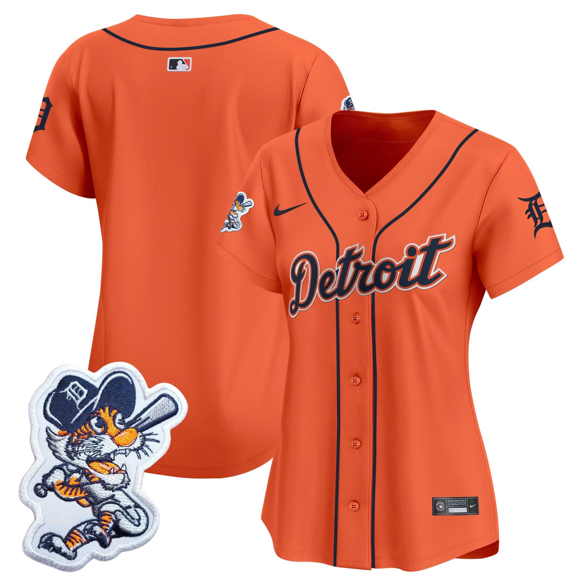 Women’s Detroit Paws Patch Vapor Premier Limited Jersey