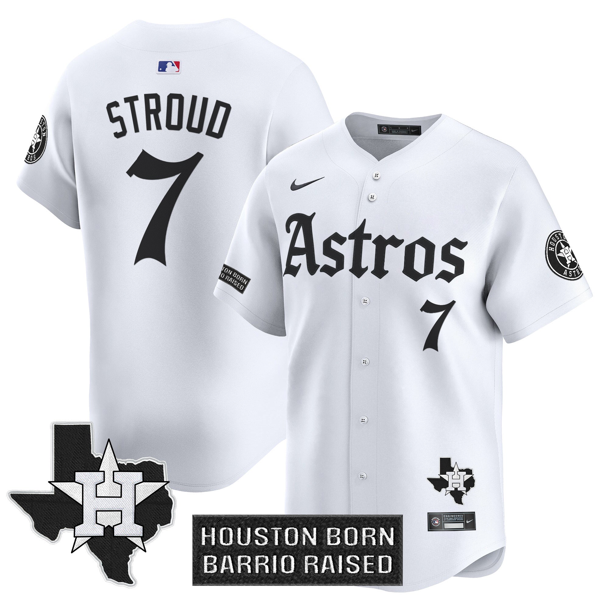 Men’s Houston ‘Gothic Edition’ Vapor Premier Limited Jersey