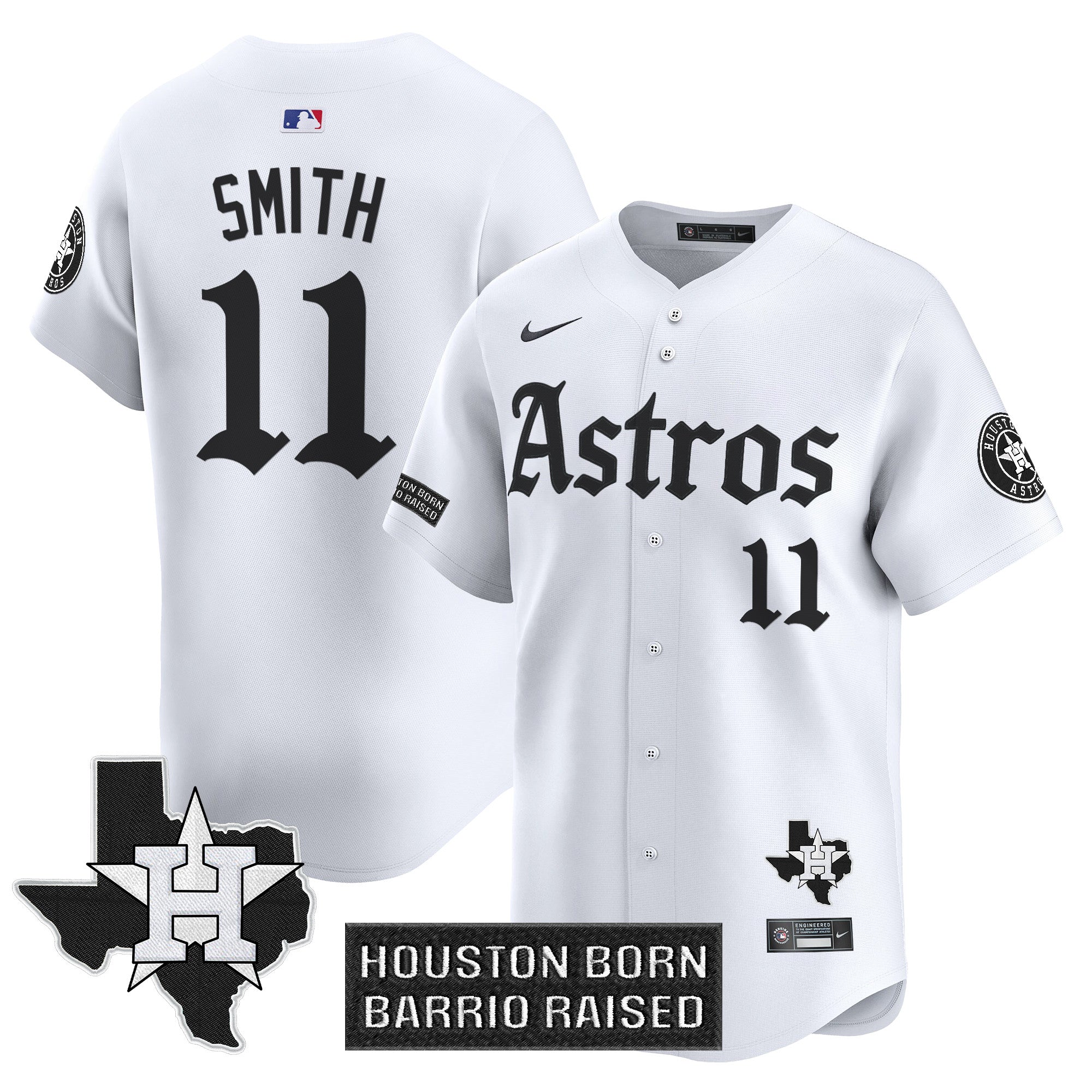 Men’s Houston ‘Gothic Edition’ Vapor Premier Limited Jersey