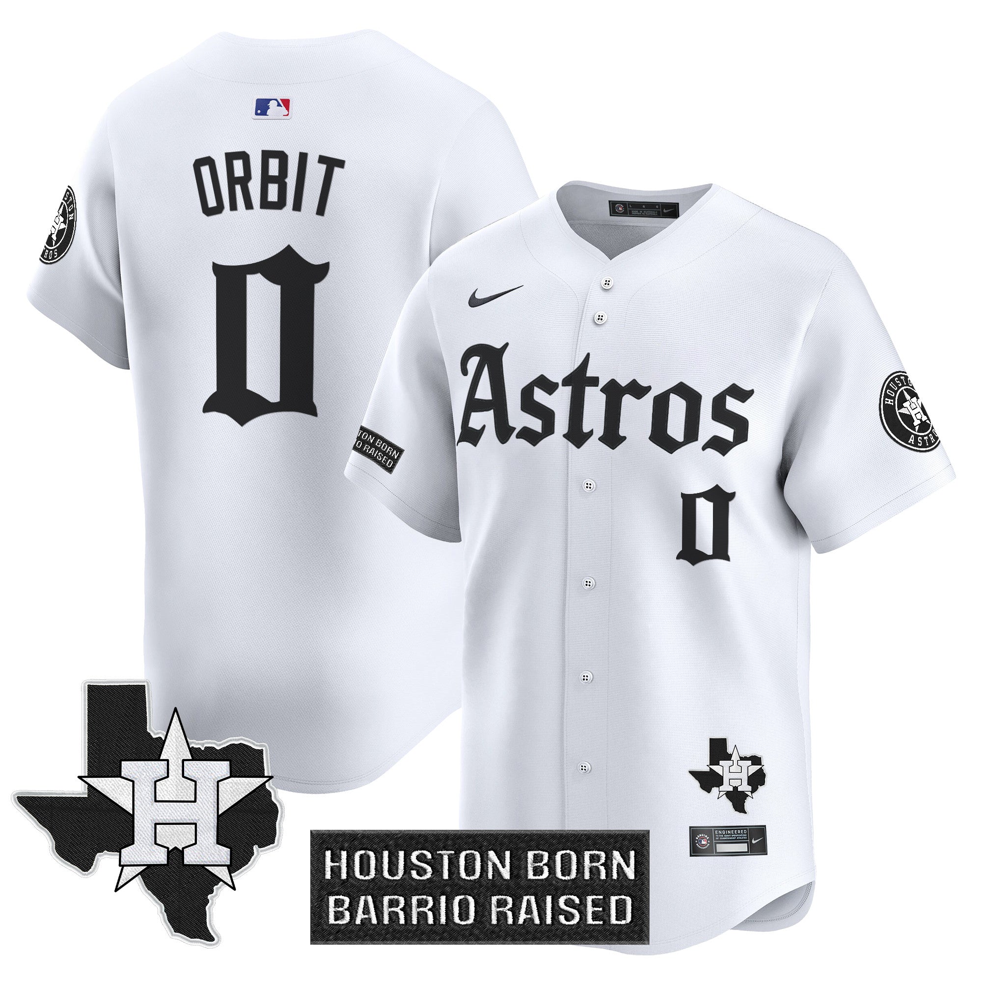 Men’s Houston ‘Gothic Edition’ Vapor Premier Limited Jersey